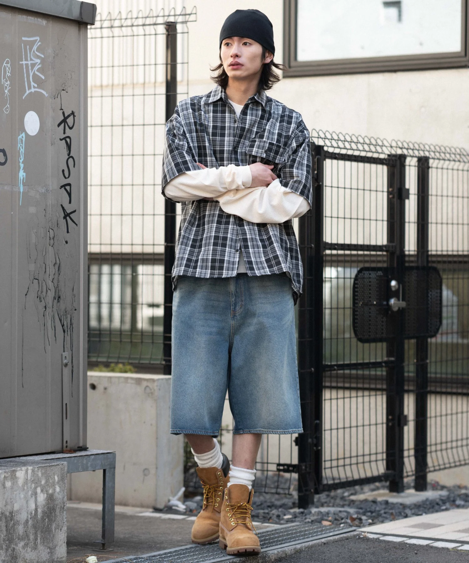 スーパーバギーデニムショーツ - Image 5