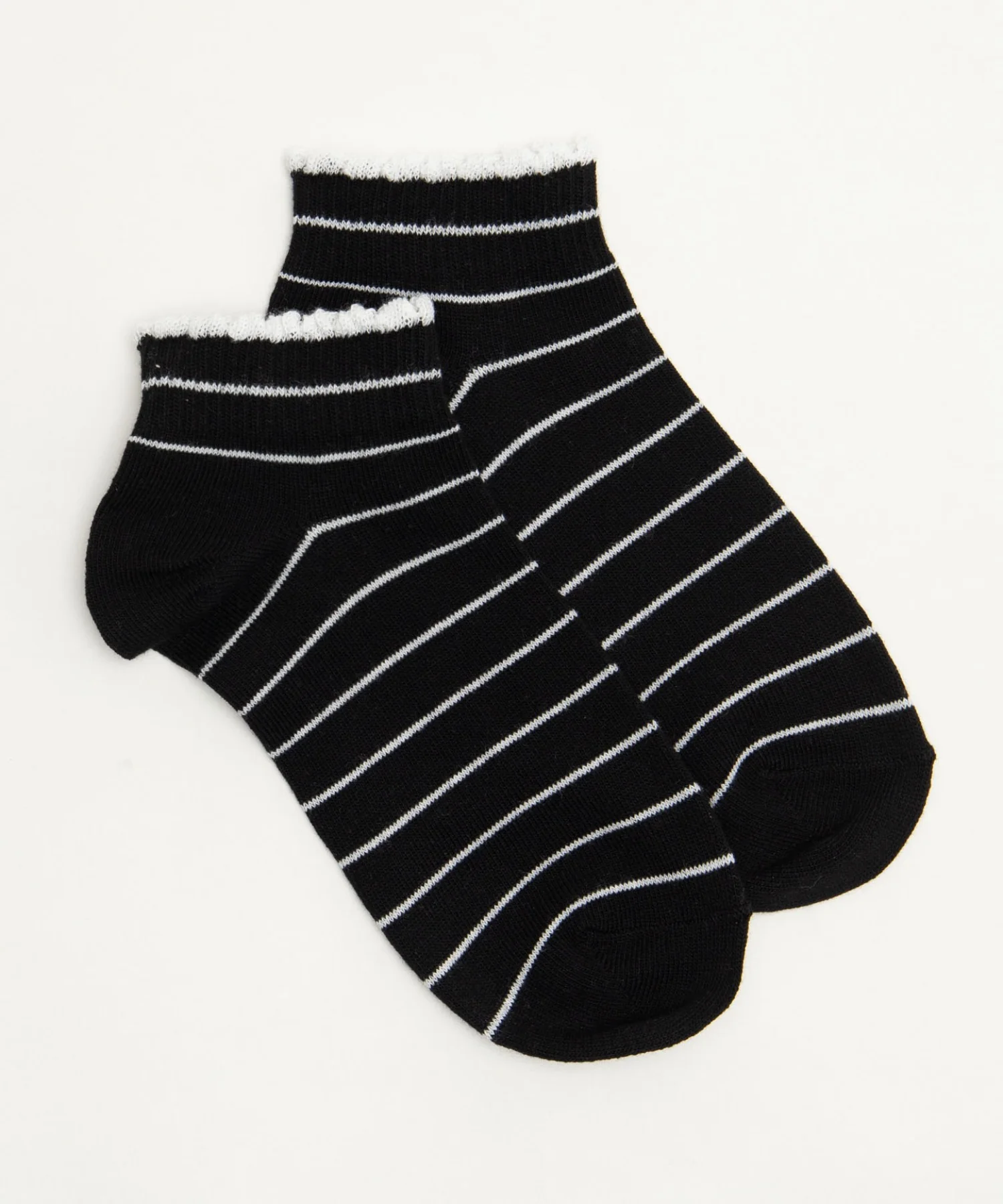 ボーダーショートソックス(23-25cm) - Image 9