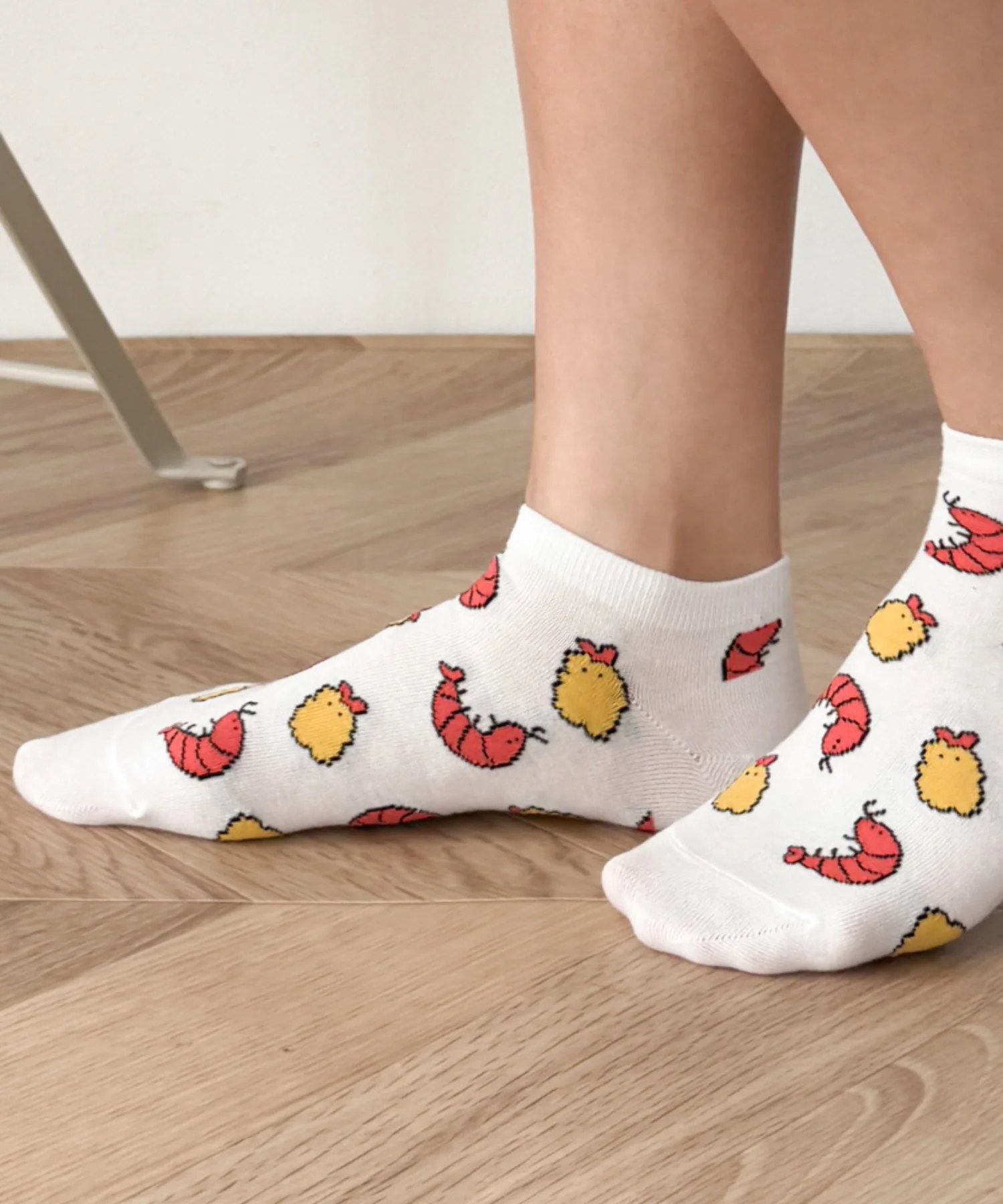 フードチェンジ総柄ショートソックス(23-25cm) - Image 4