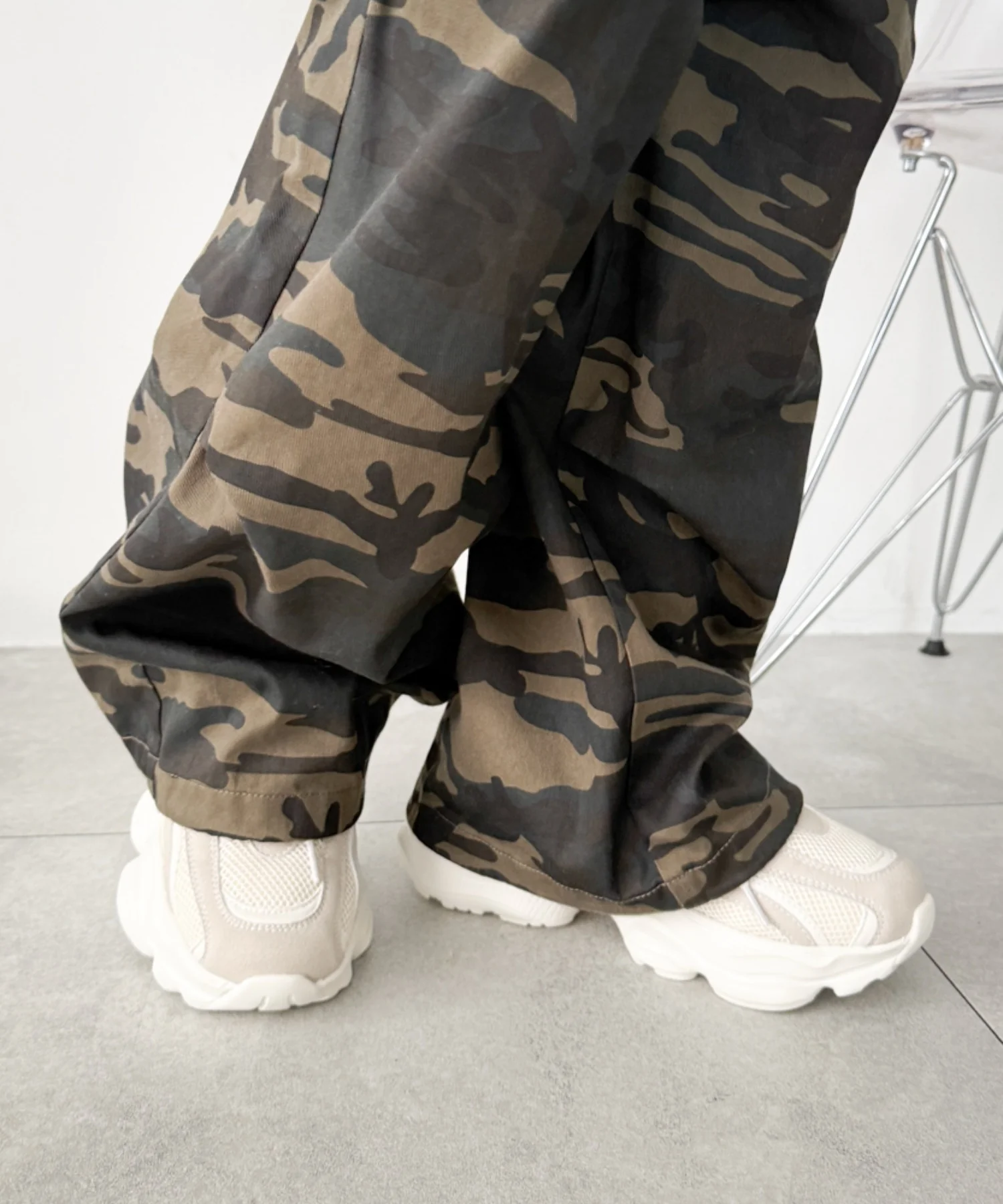 メッシュコンビ厚底スニーカー - Image 11