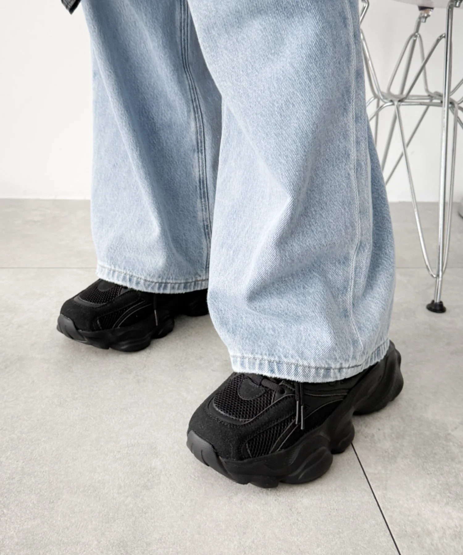 メッシュコンビ厚底スニーカー - Image 17