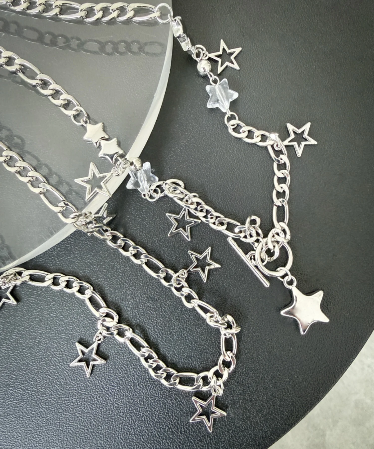 Lレイヤードスターネックレス - Image 6
