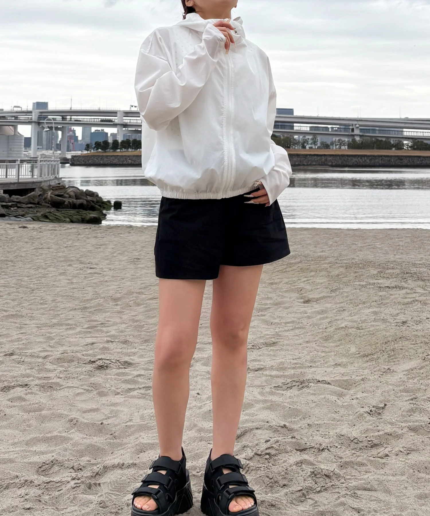 ラッシュガードZIPパーカー - Image 12