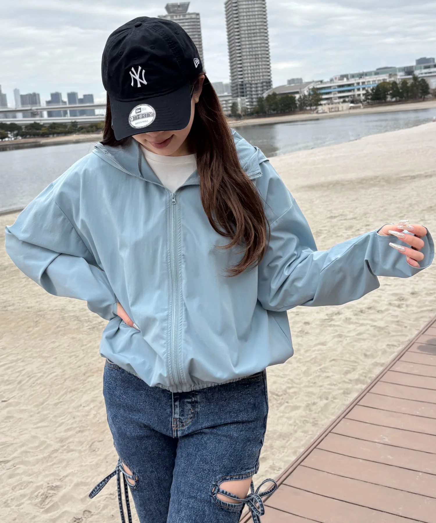 ラッシュガードZIPパーカー - Image 4