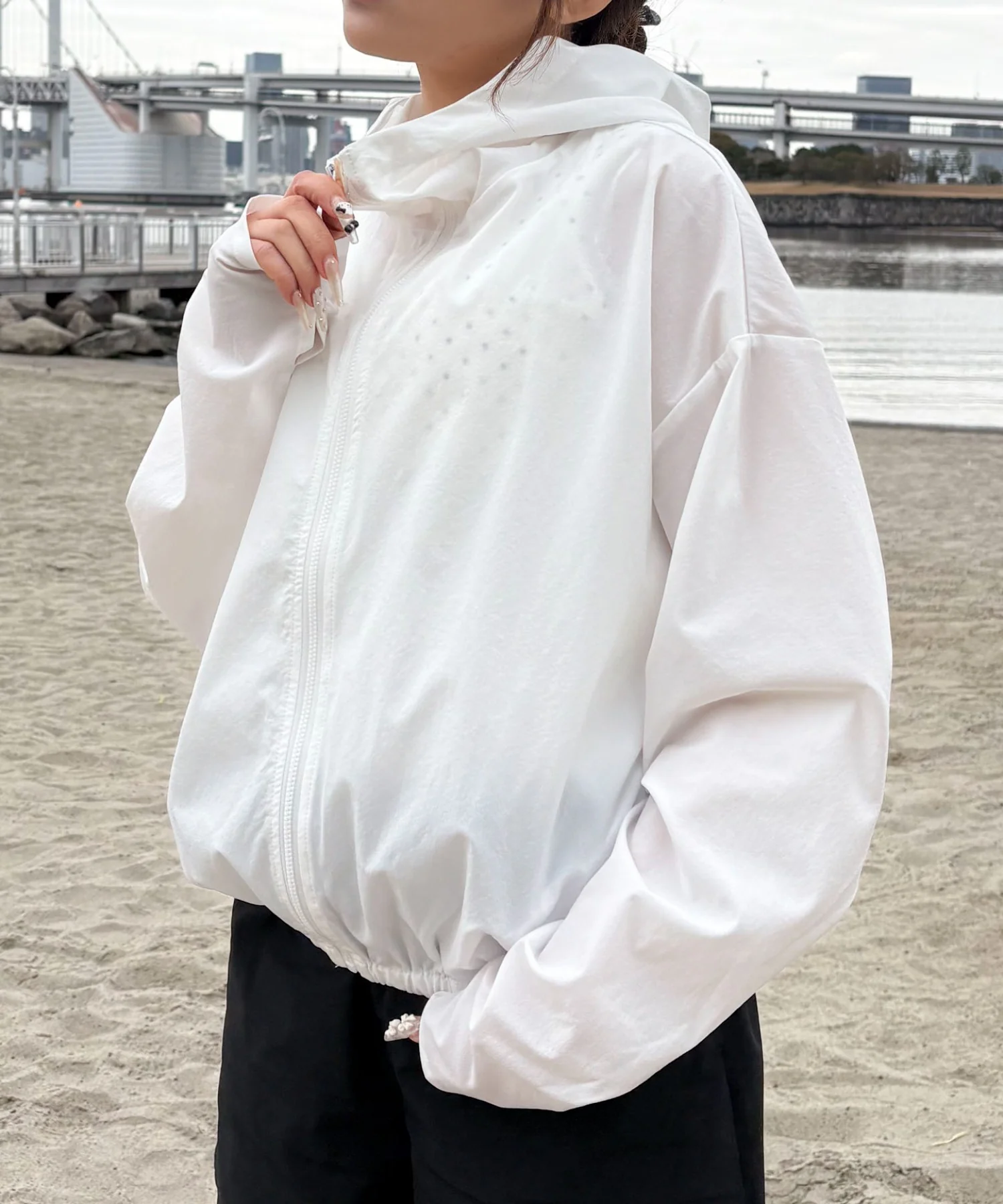 ラッシュガードZIPパーカー - Image 9