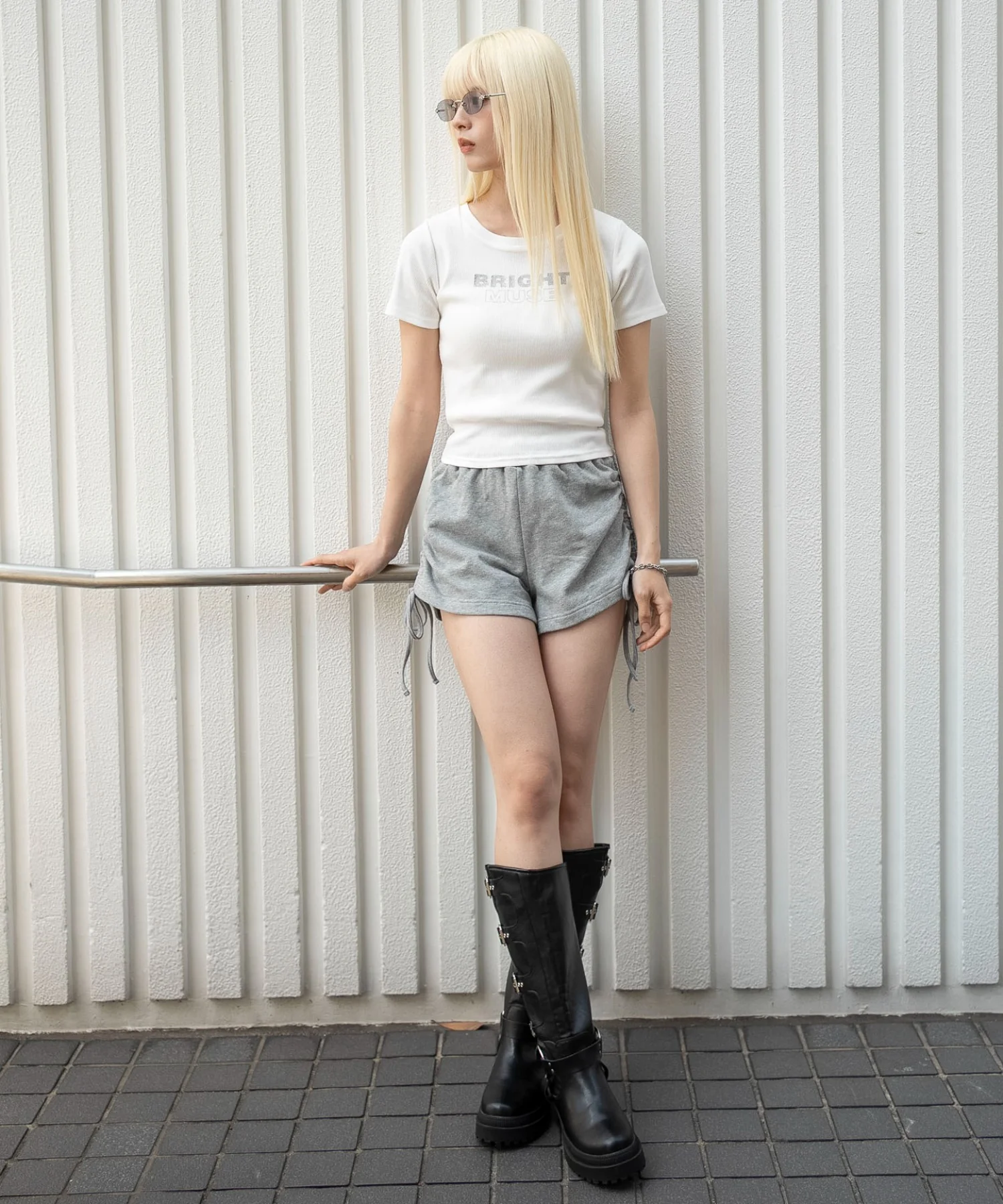 サイドドロストスウェットショートパンツ - Image 24