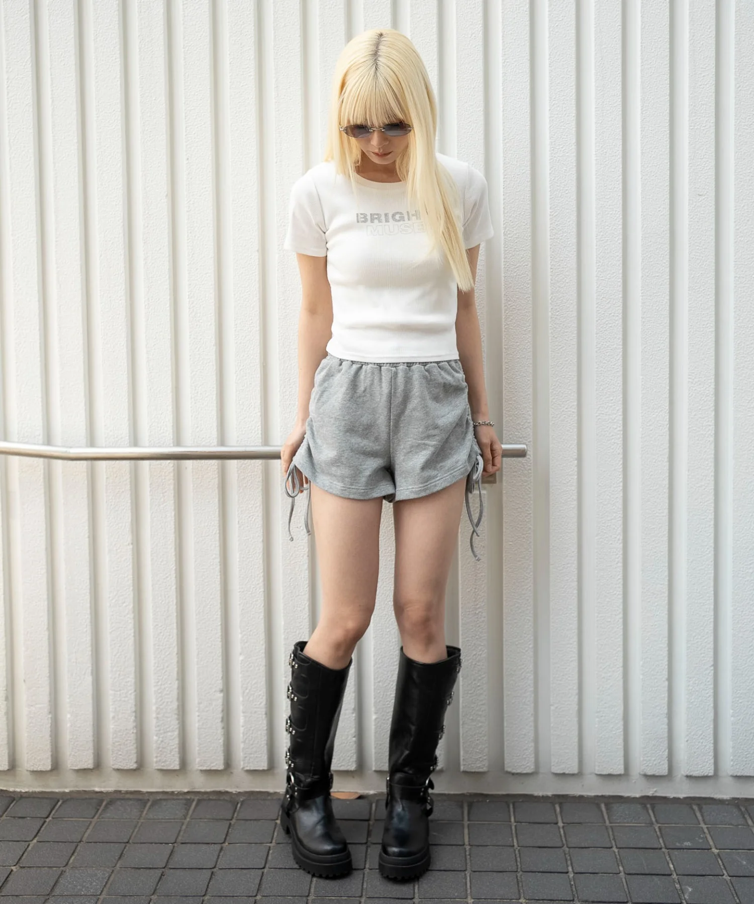サイドドロストスウェットショートパンツ - Image 6