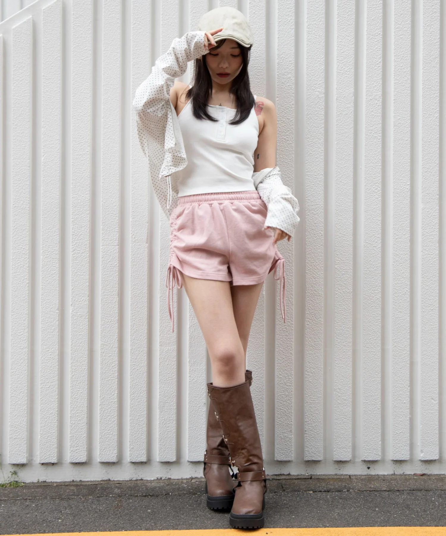 サイドドロストスウェットショートパンツ - Image 8