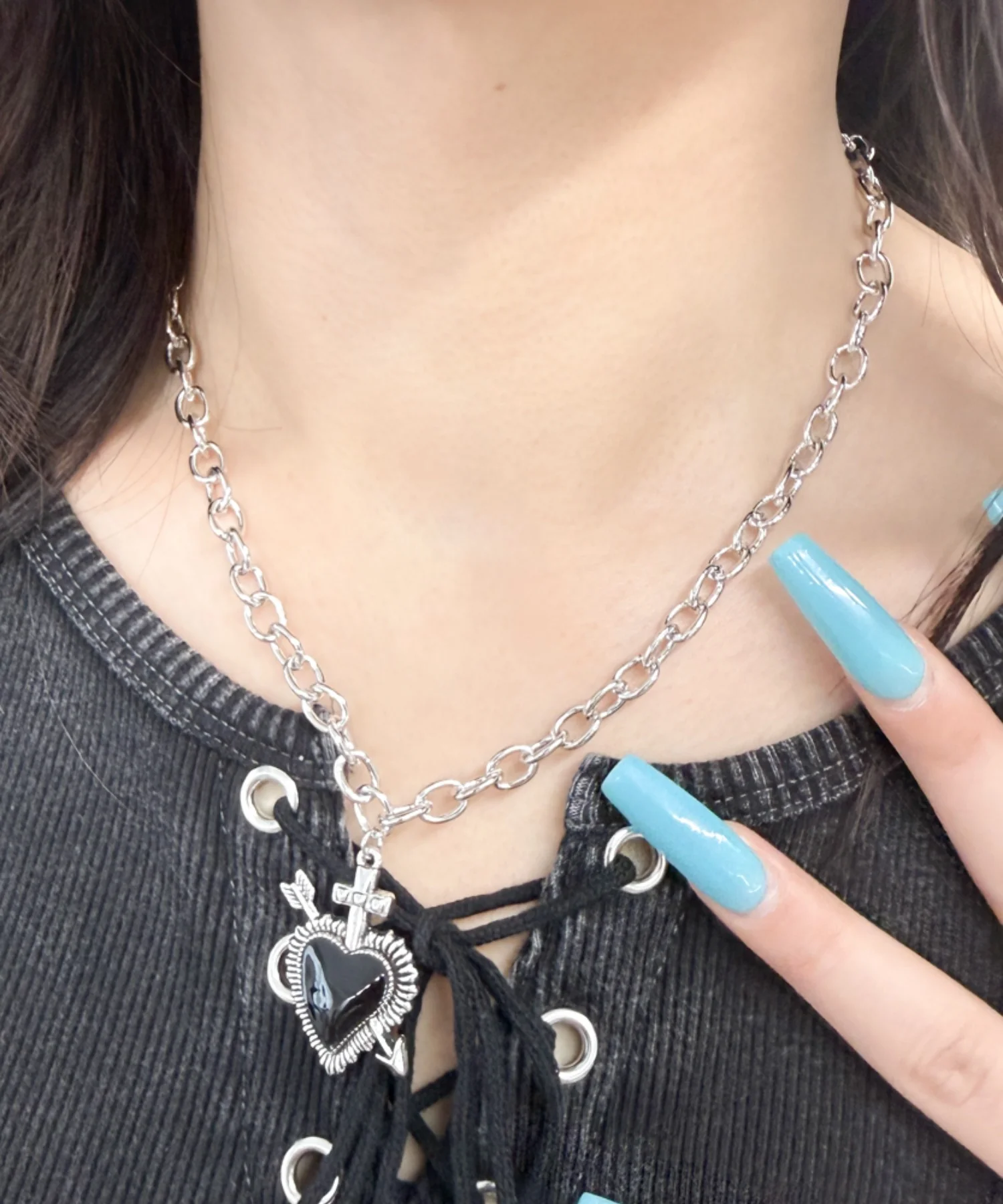 Lセイクリッドハートネックレス - Image 5