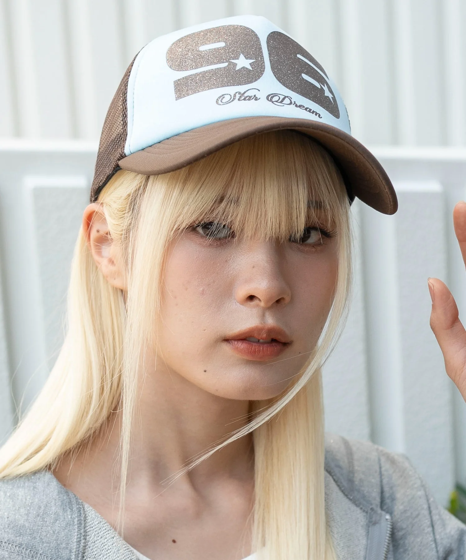 ナンバリングロゴメッシュキャップ - Image 5