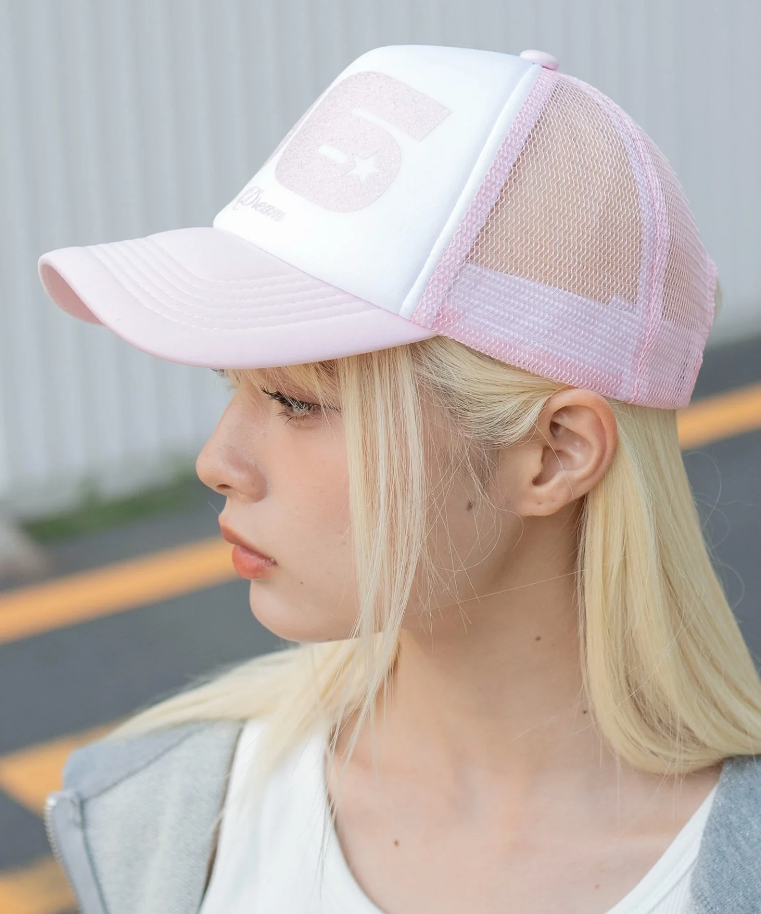 ナンバリングロゴメッシュキャップ - Image 6