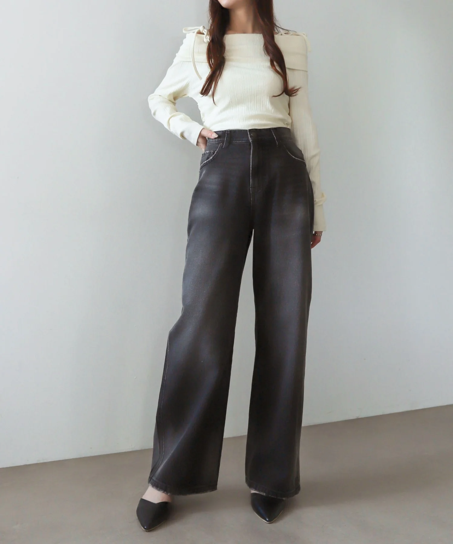 ストレートデニムパンツ - Image 23