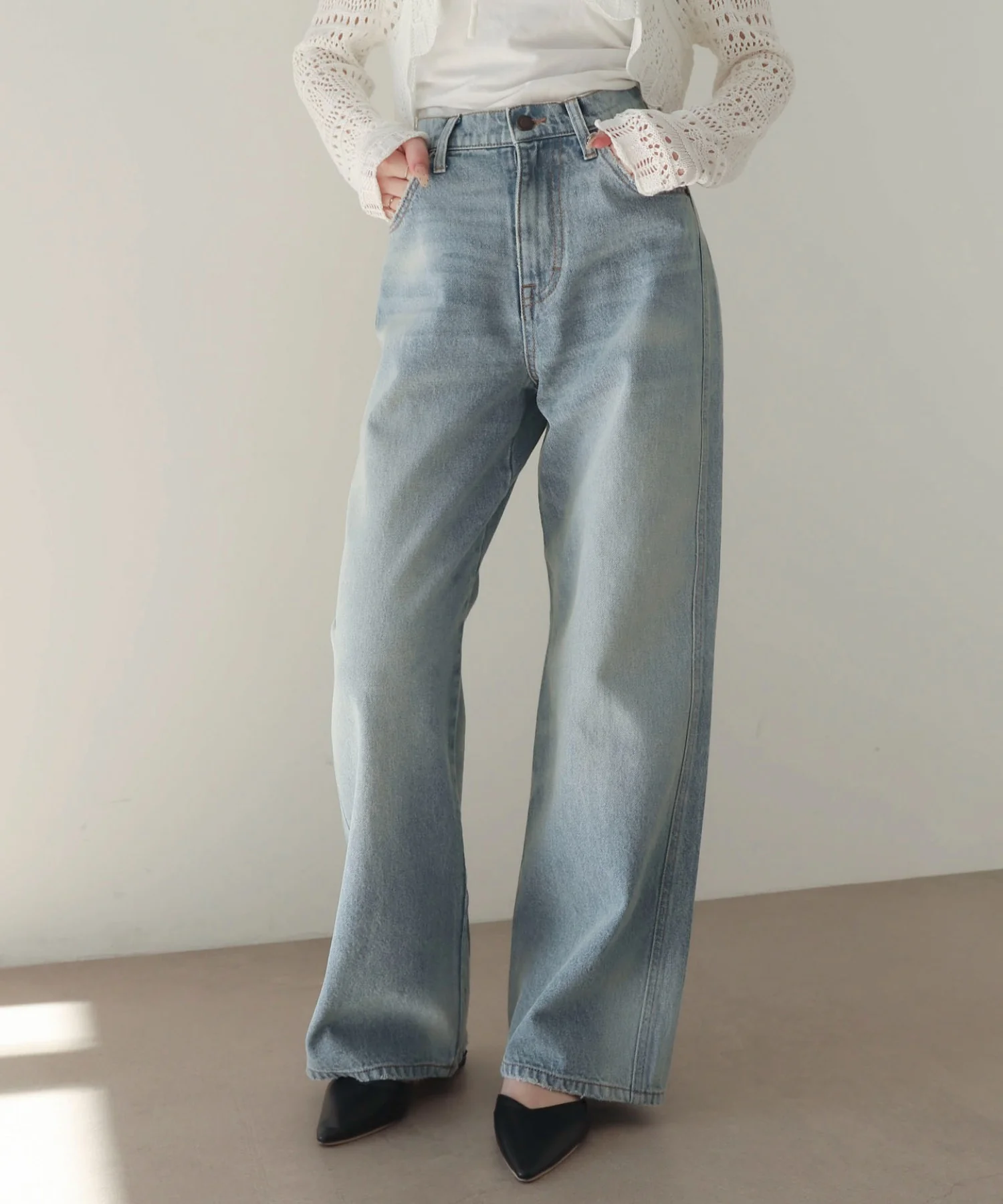 ストレートデニムパンツ - Image 36