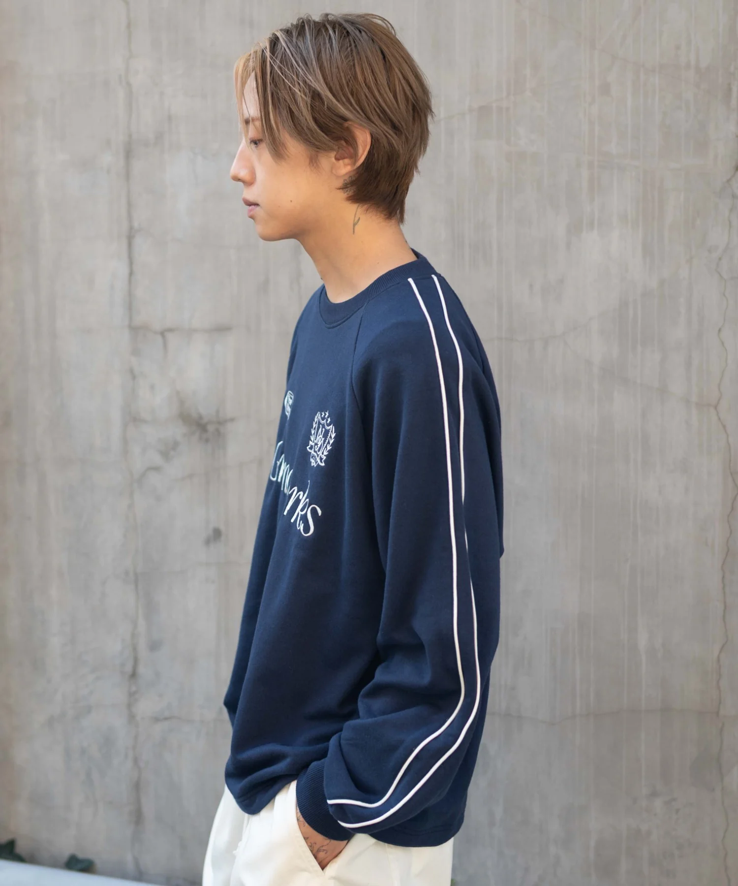 ショートドロストラインプルオーバー - Image 14