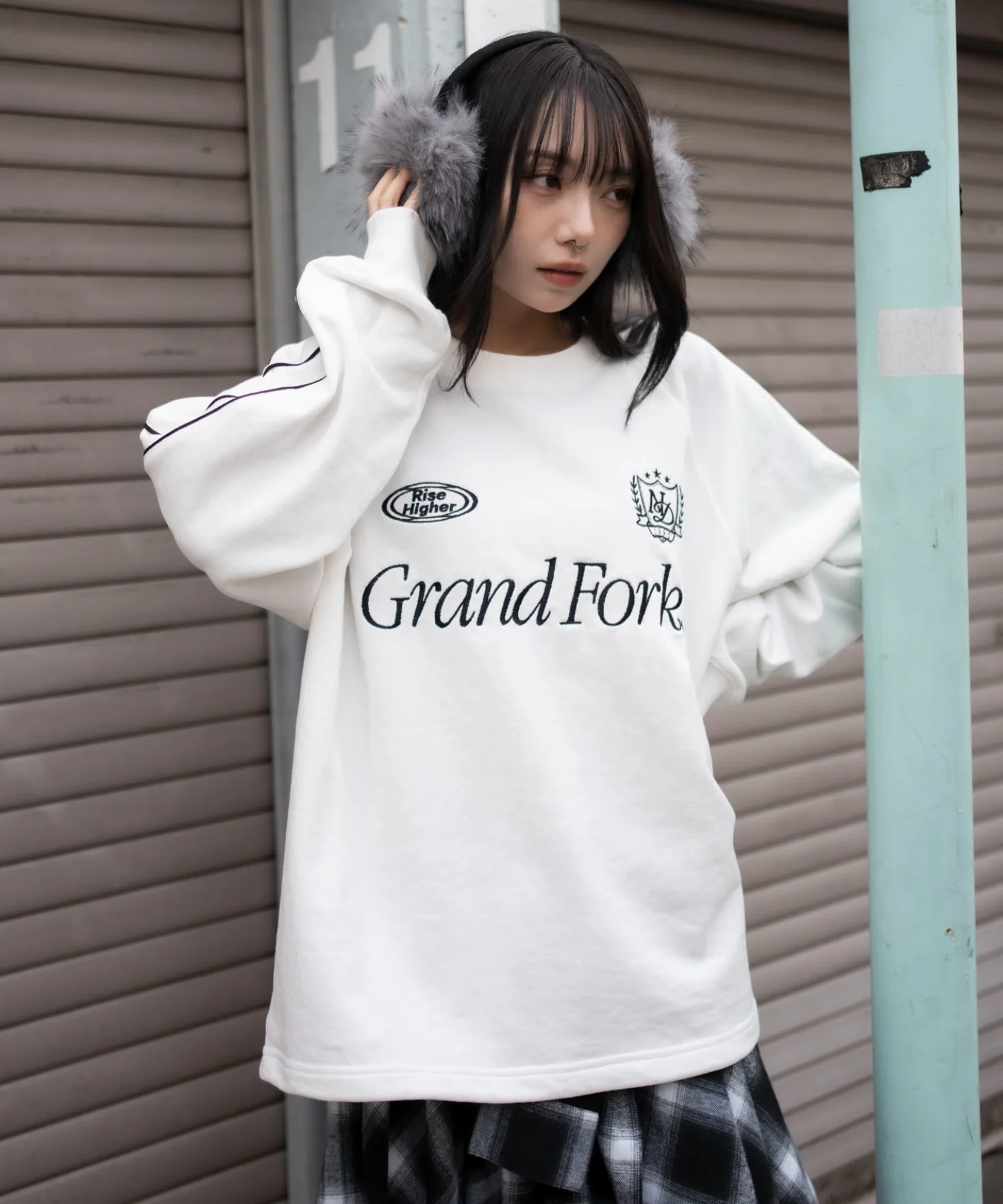 ショートドロストラインプルオーバー - Image 45
