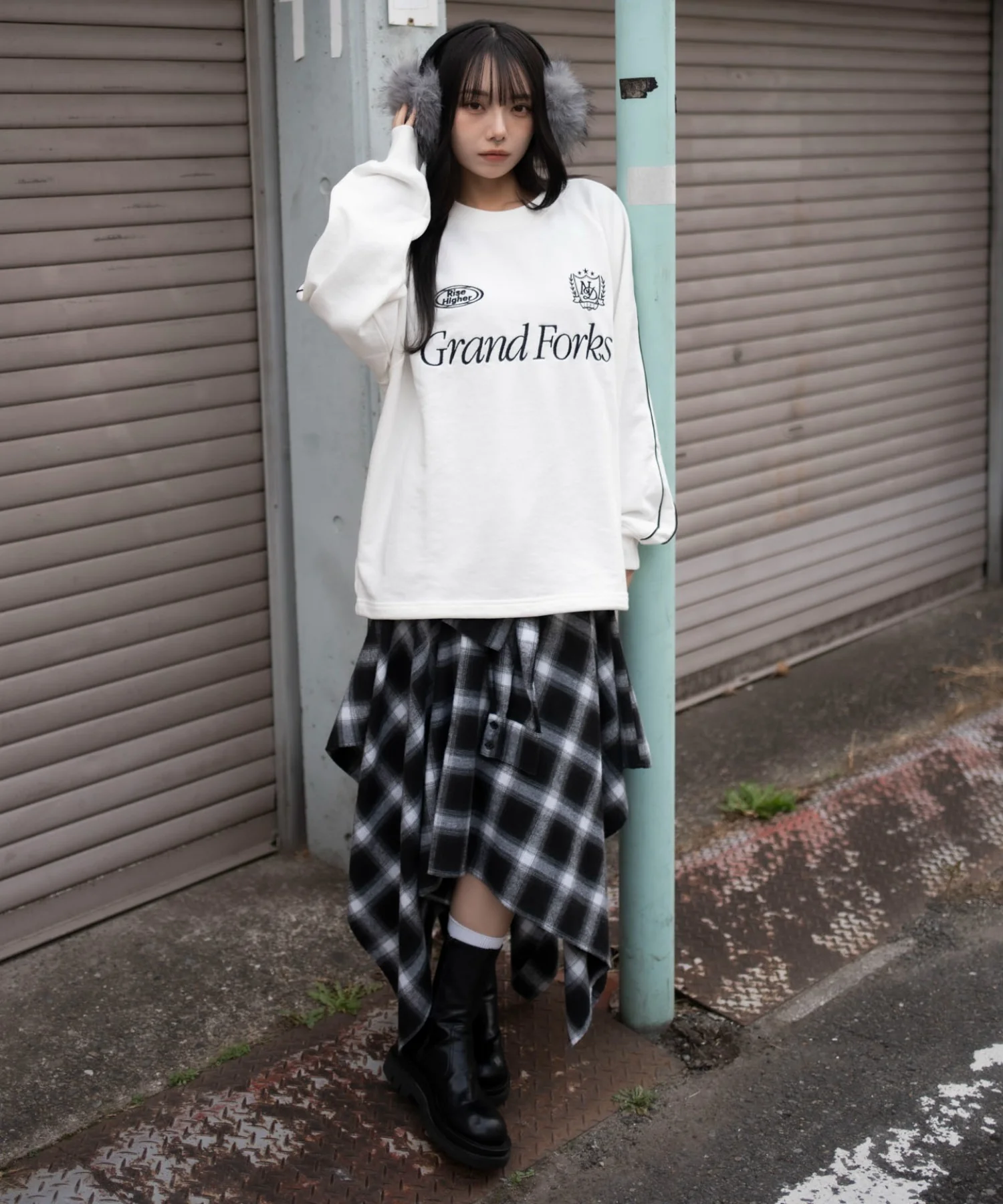 ショートドロストラインプルオーバー - Image 47