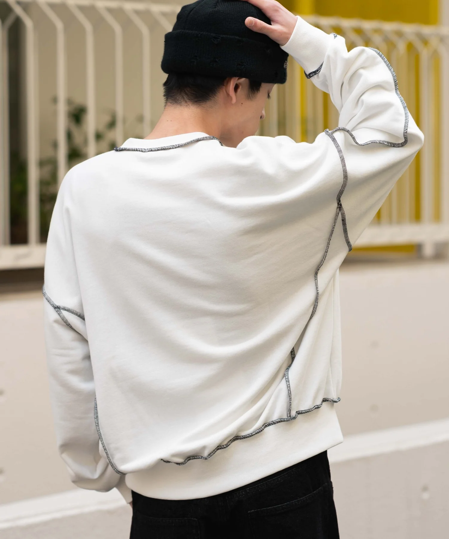 ショートカラーステッチサガラロゴプルオーバー - Image 17