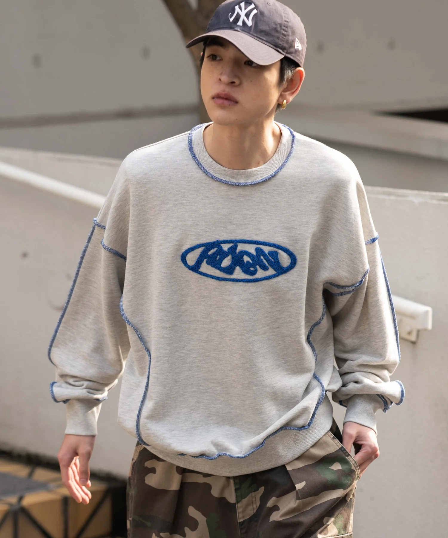 ショートカラーステッチサガラロゴプルオーバー - Image 25