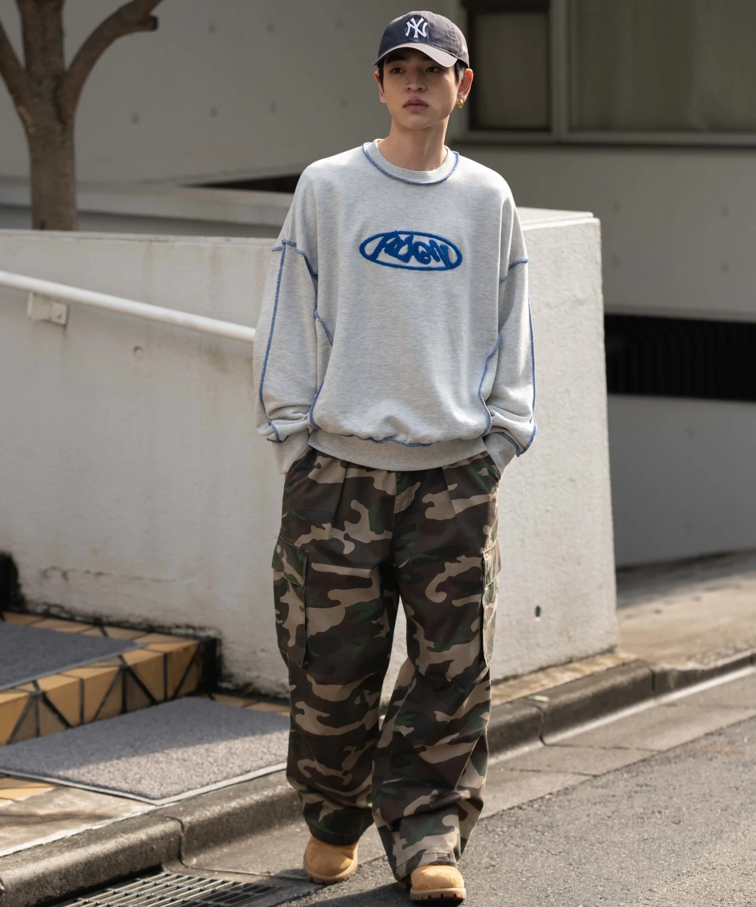 ショートカラーステッチサガラロゴプルオーバー - Image 30