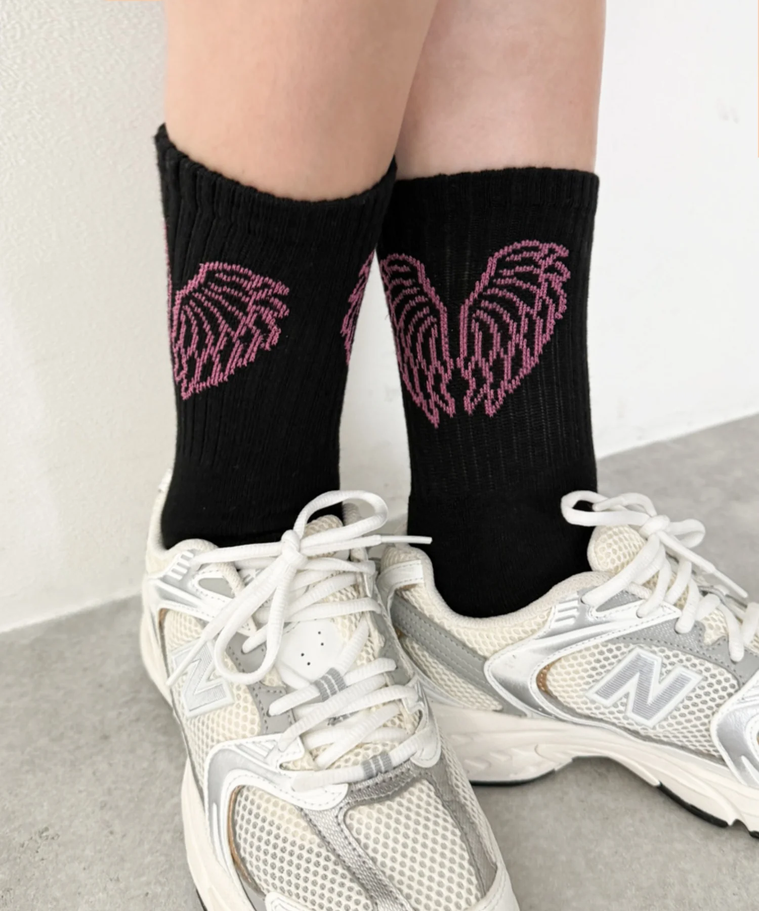 angelwingsリブソックス(23-25cm) - Image 2