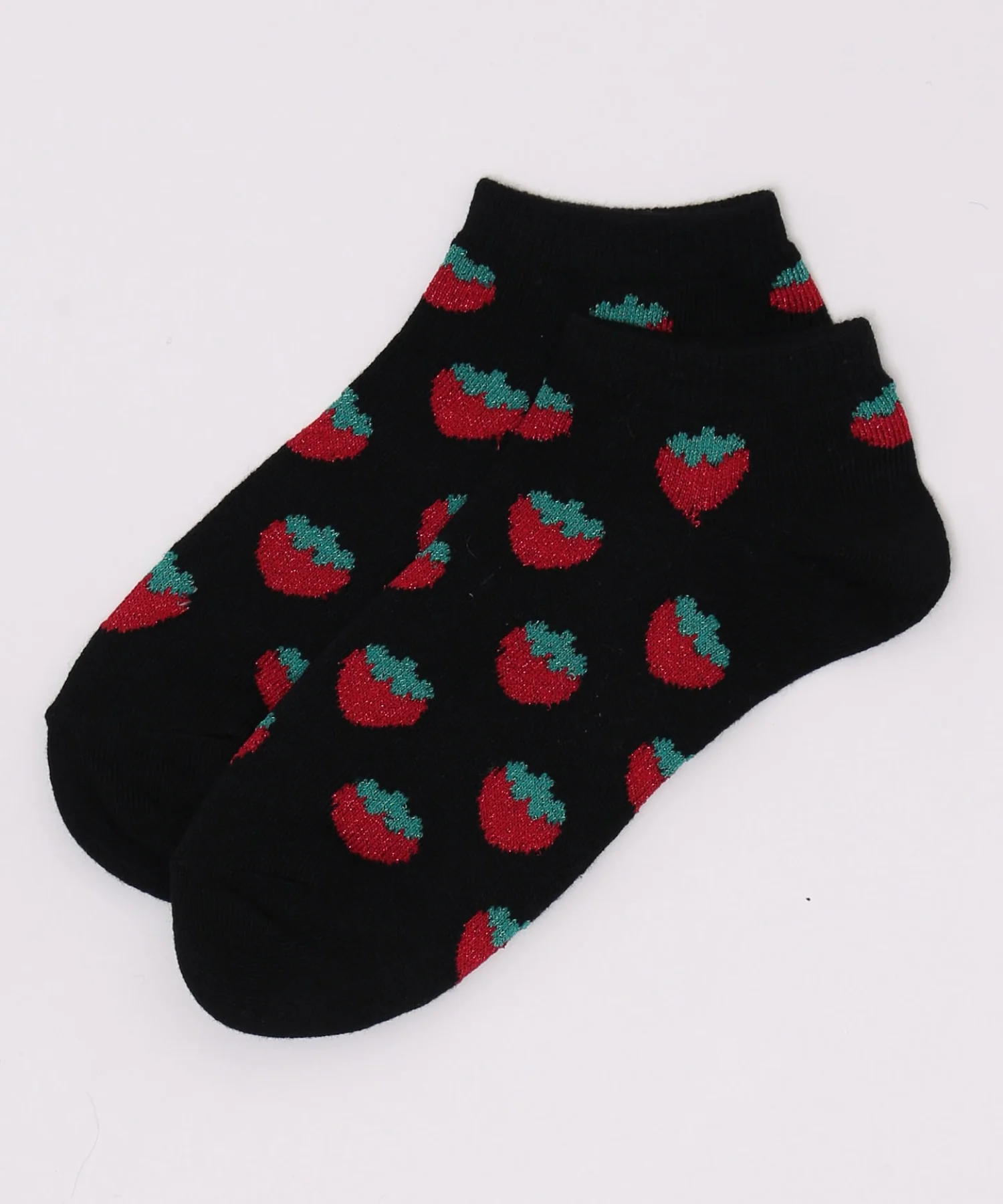 フルーツラメ総柄ショートソックス(23-25cm) - Image 8