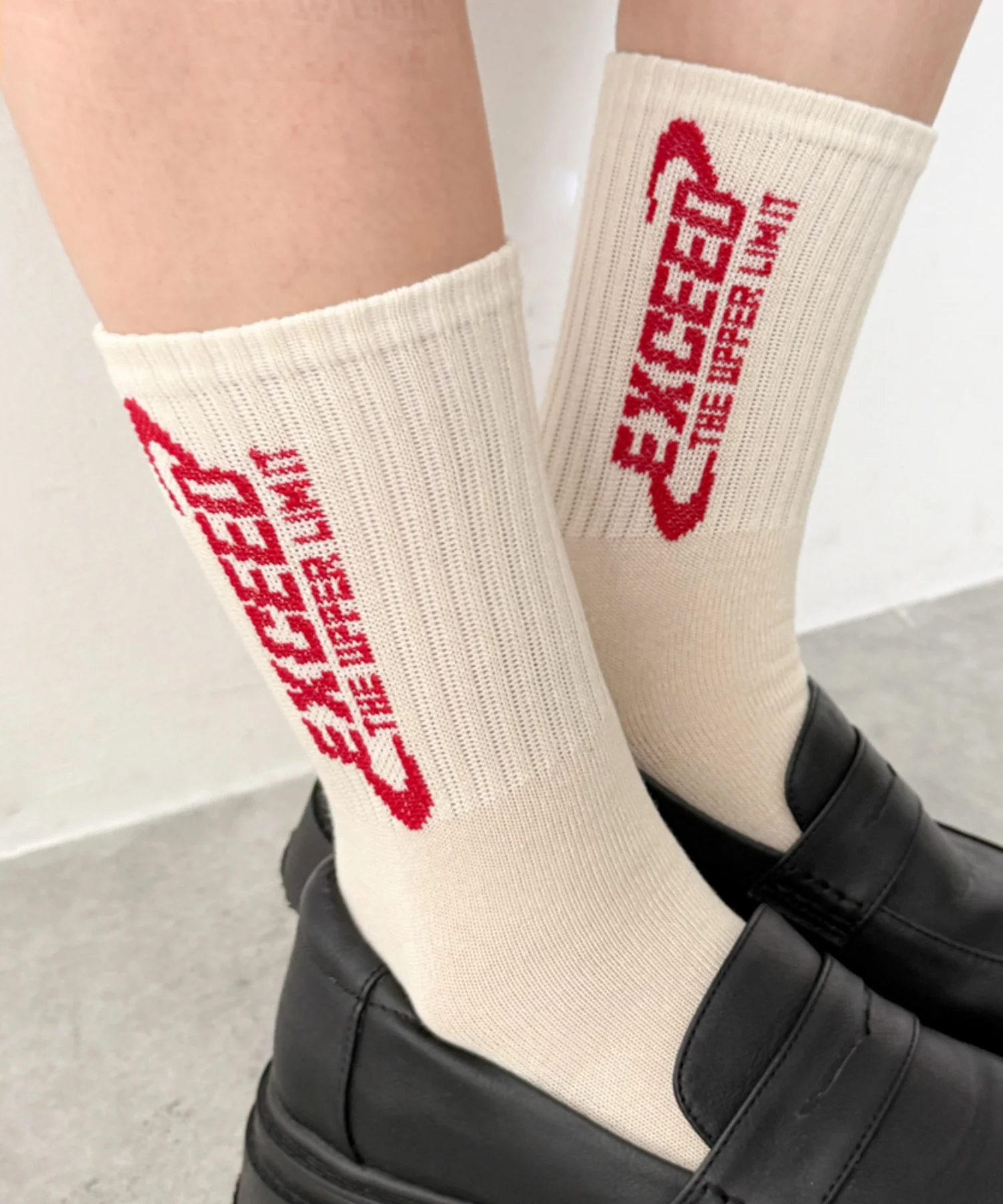 EXCEEDロゴリブソックス(23-25cm) - Image 9