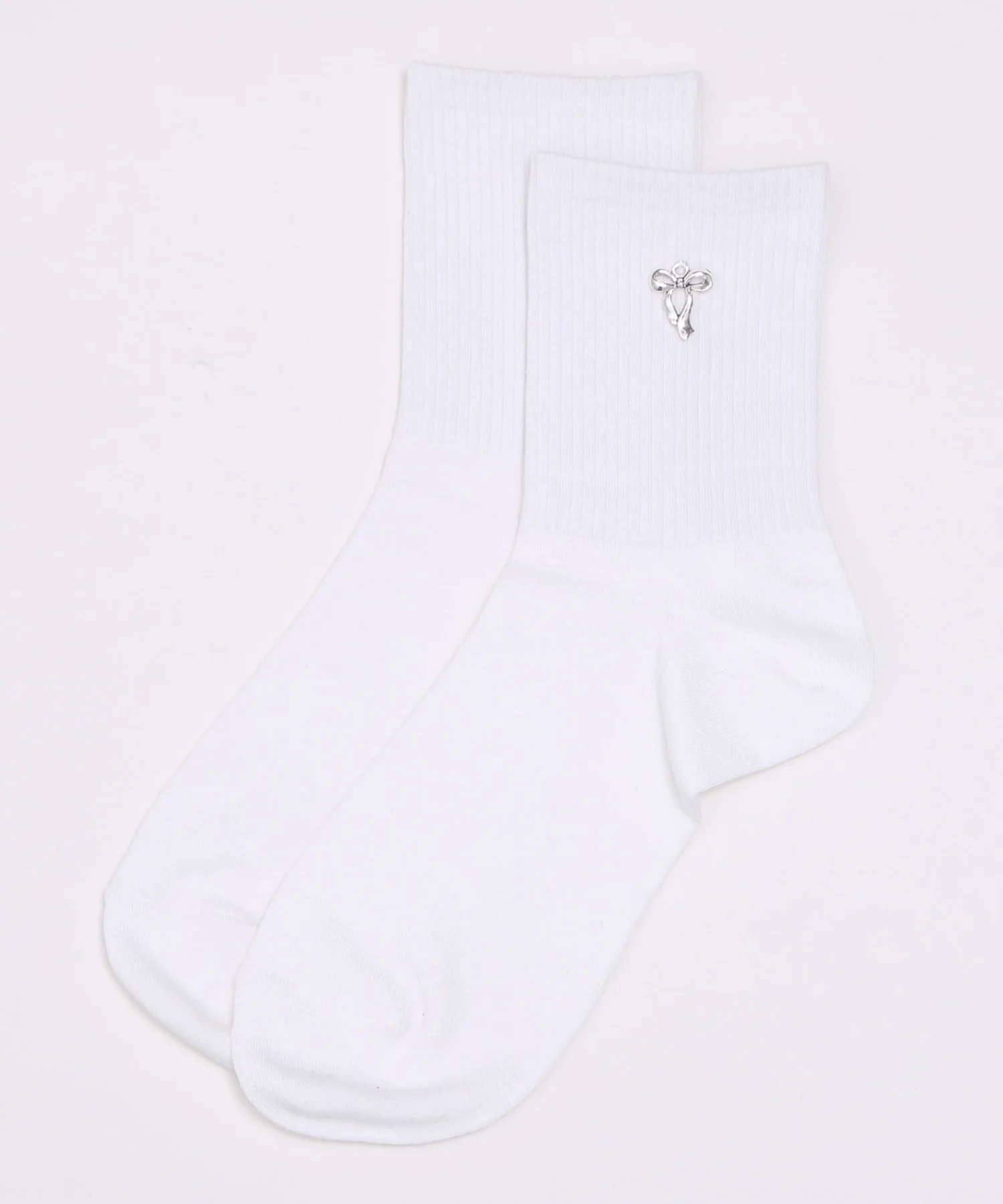 メタルパーツリブソックス(23-25cm) - Image 5