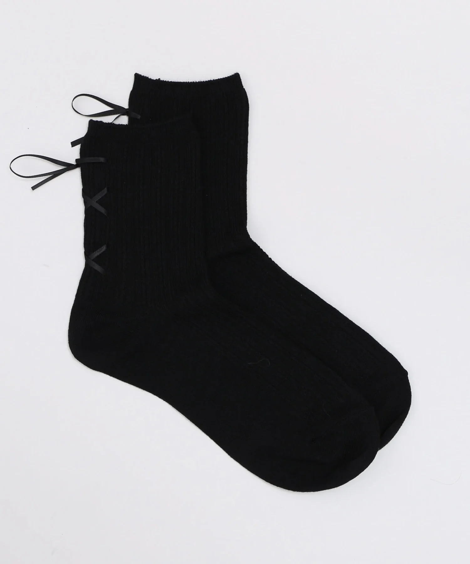 レースアップバックリボンソックス(23-25cm) - Image 17
