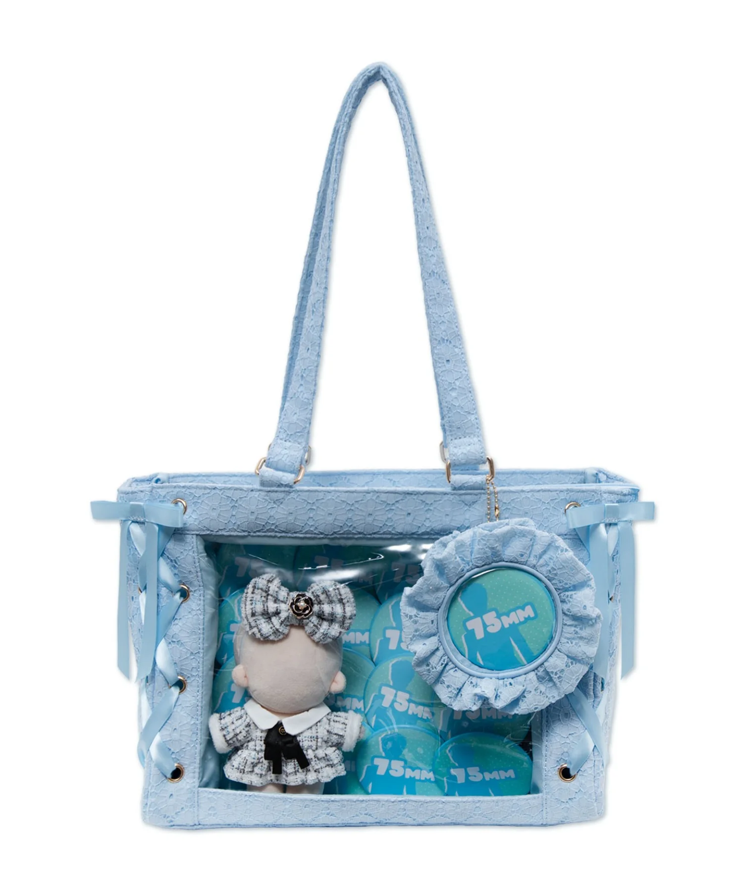 フローラルレースアップぬい痛バッグ - Image 25
