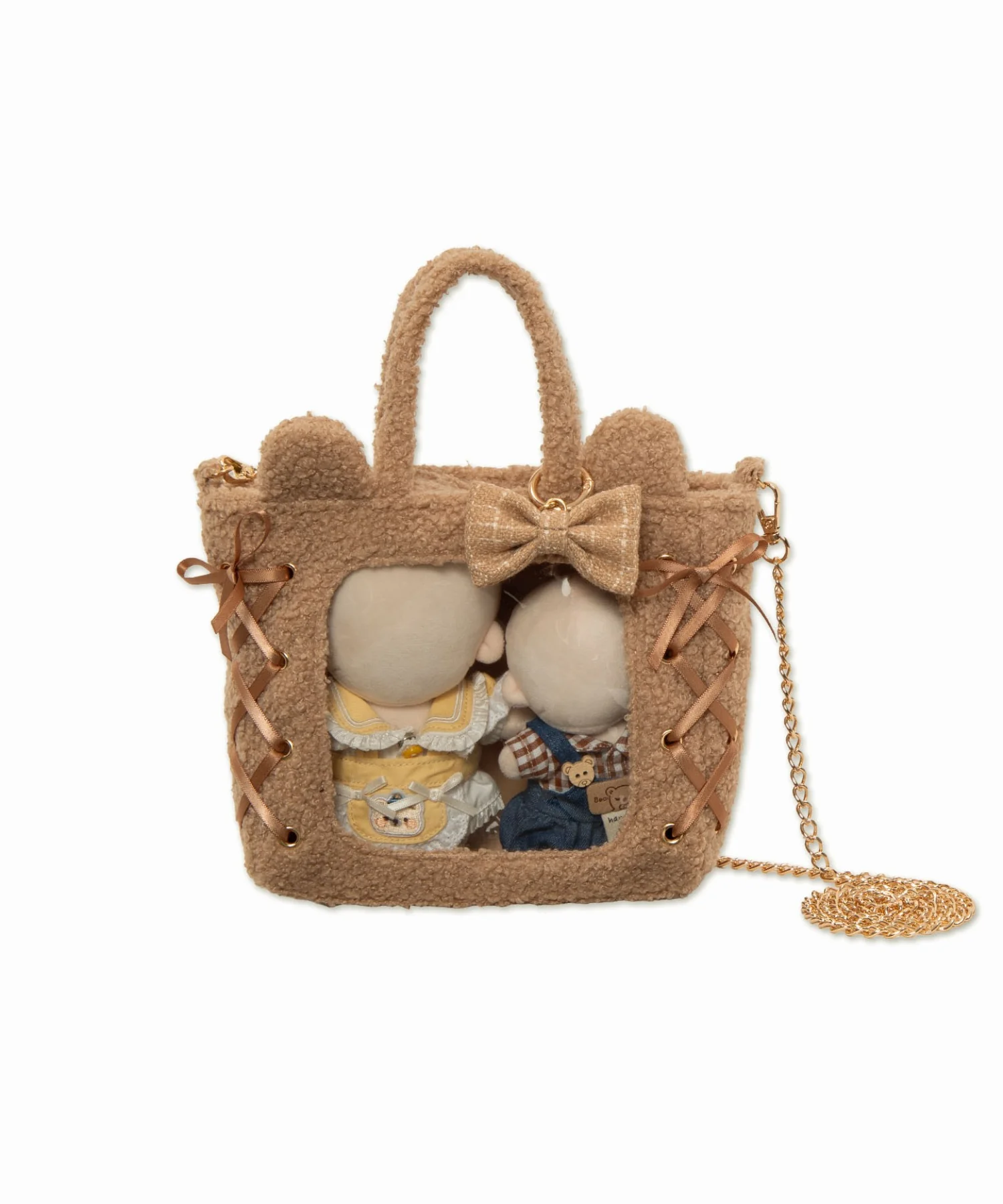 耳付きレースアップミニぬいショルダー - Image 16