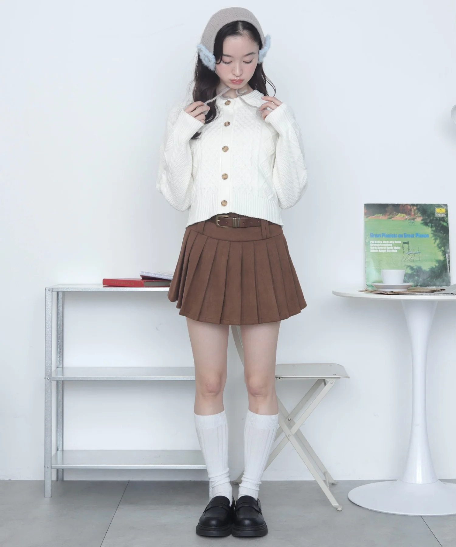 ケーブルニットカーディガン - Image 16