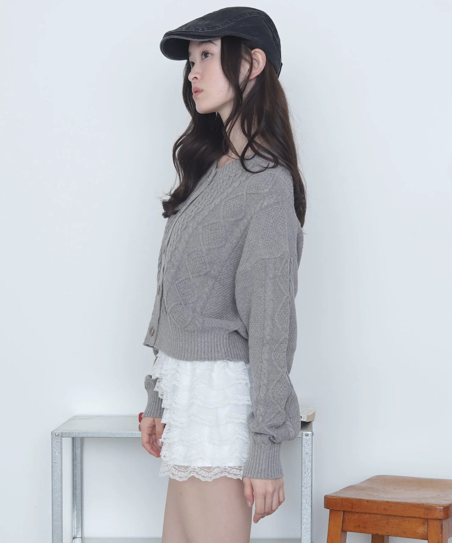 ケーブルニットカーディガン - Image 18