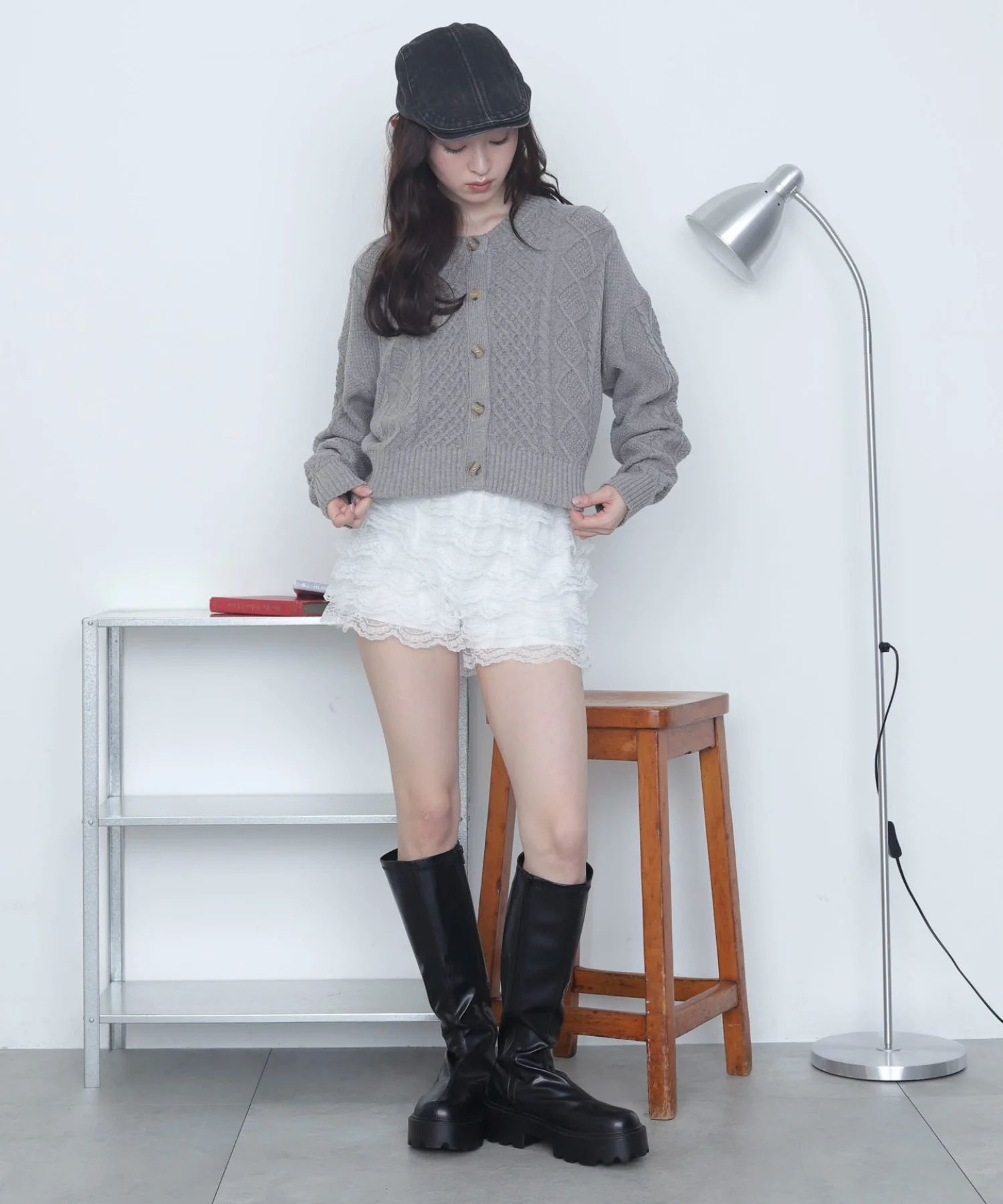 ケーブルニットカーディガン - Image 20