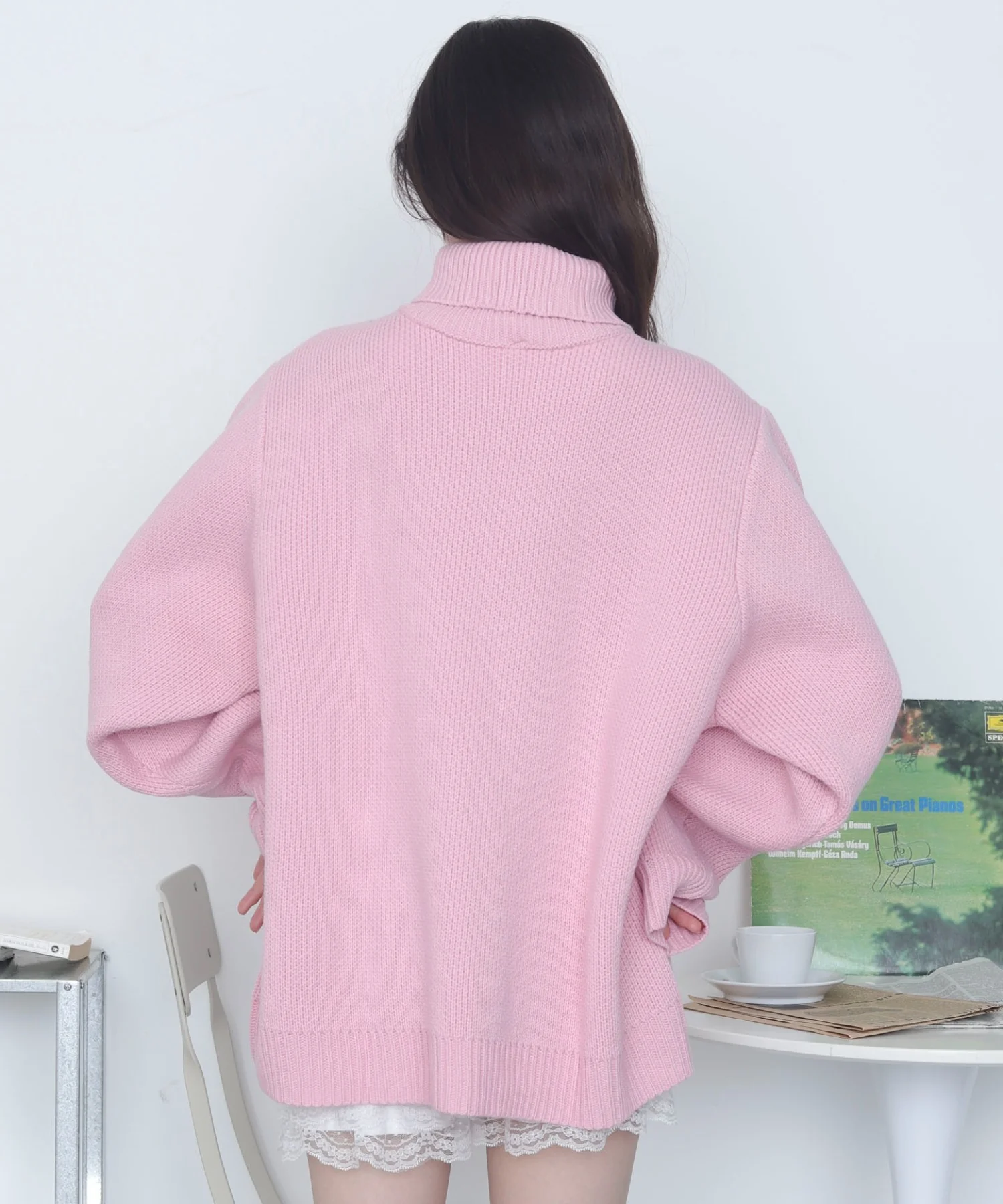 タートルネックオーバーニット - Image 14