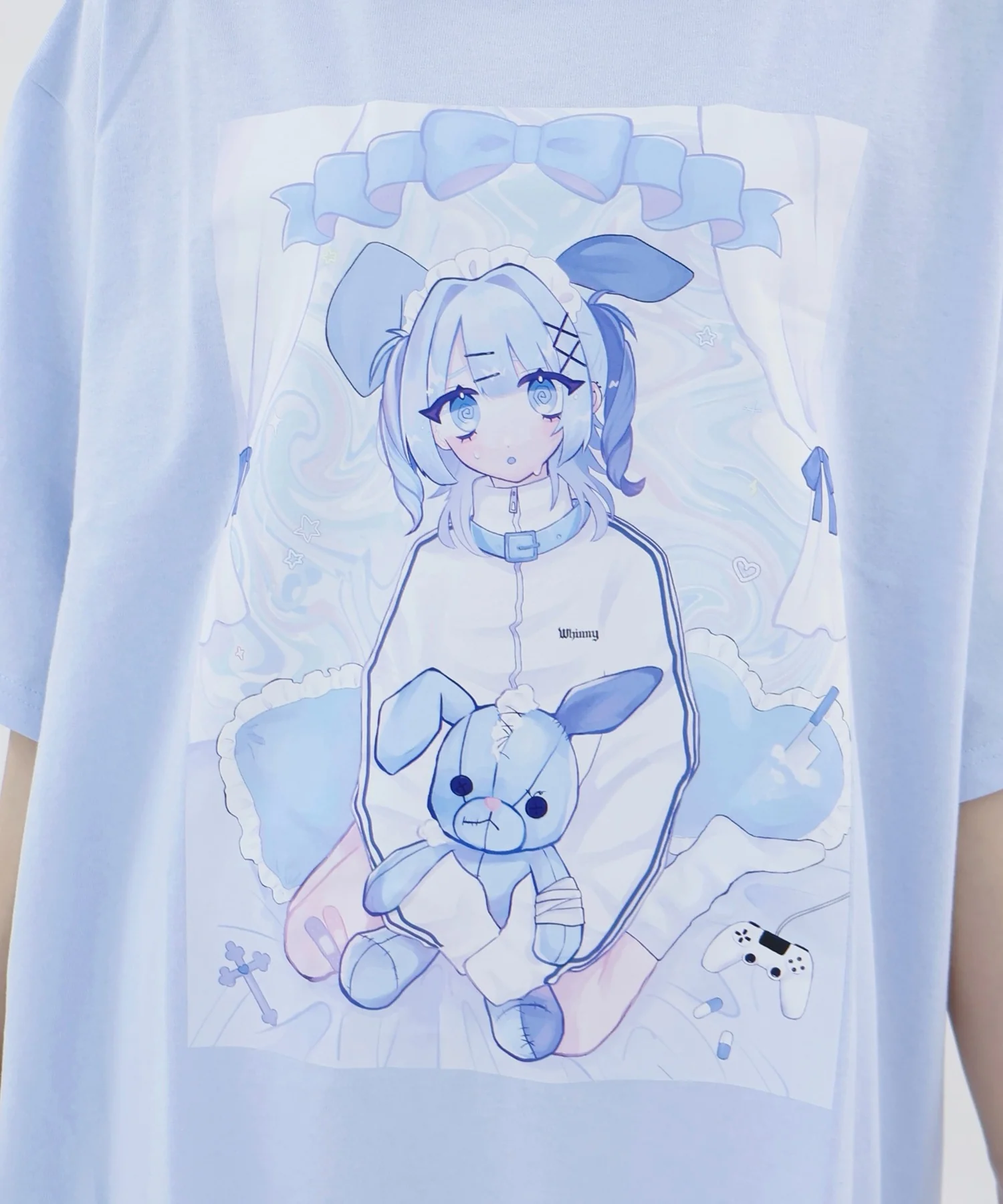 闇うさぎ擬人化ティー - Image 11