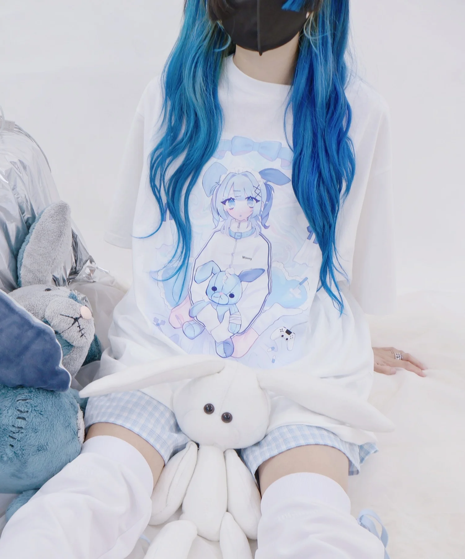 闇うさぎ擬人化ティー - Image 12