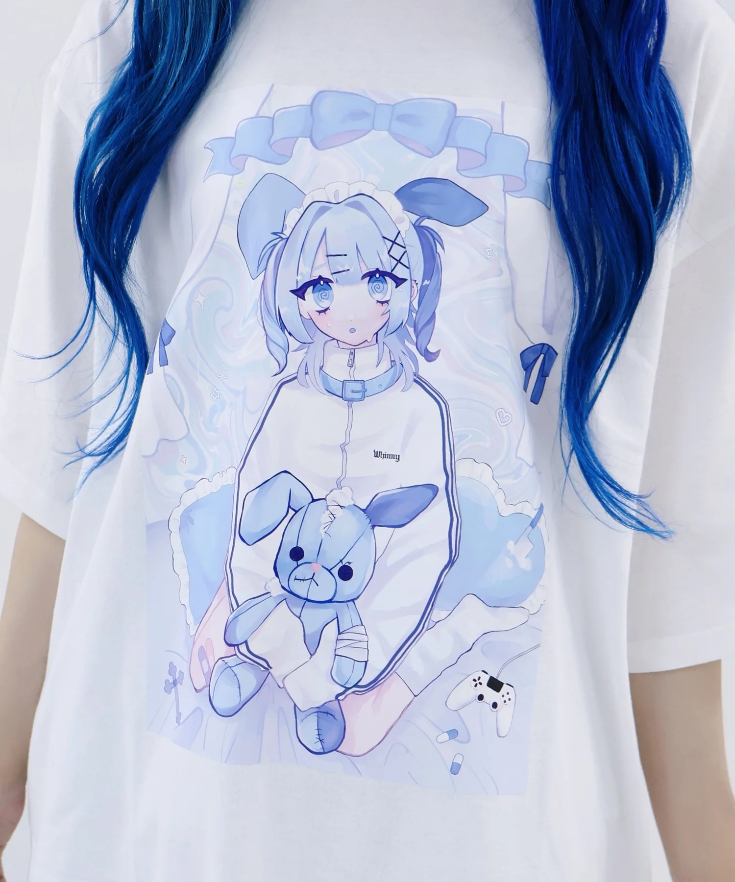 闇うさぎ擬人化ティー - Image 15