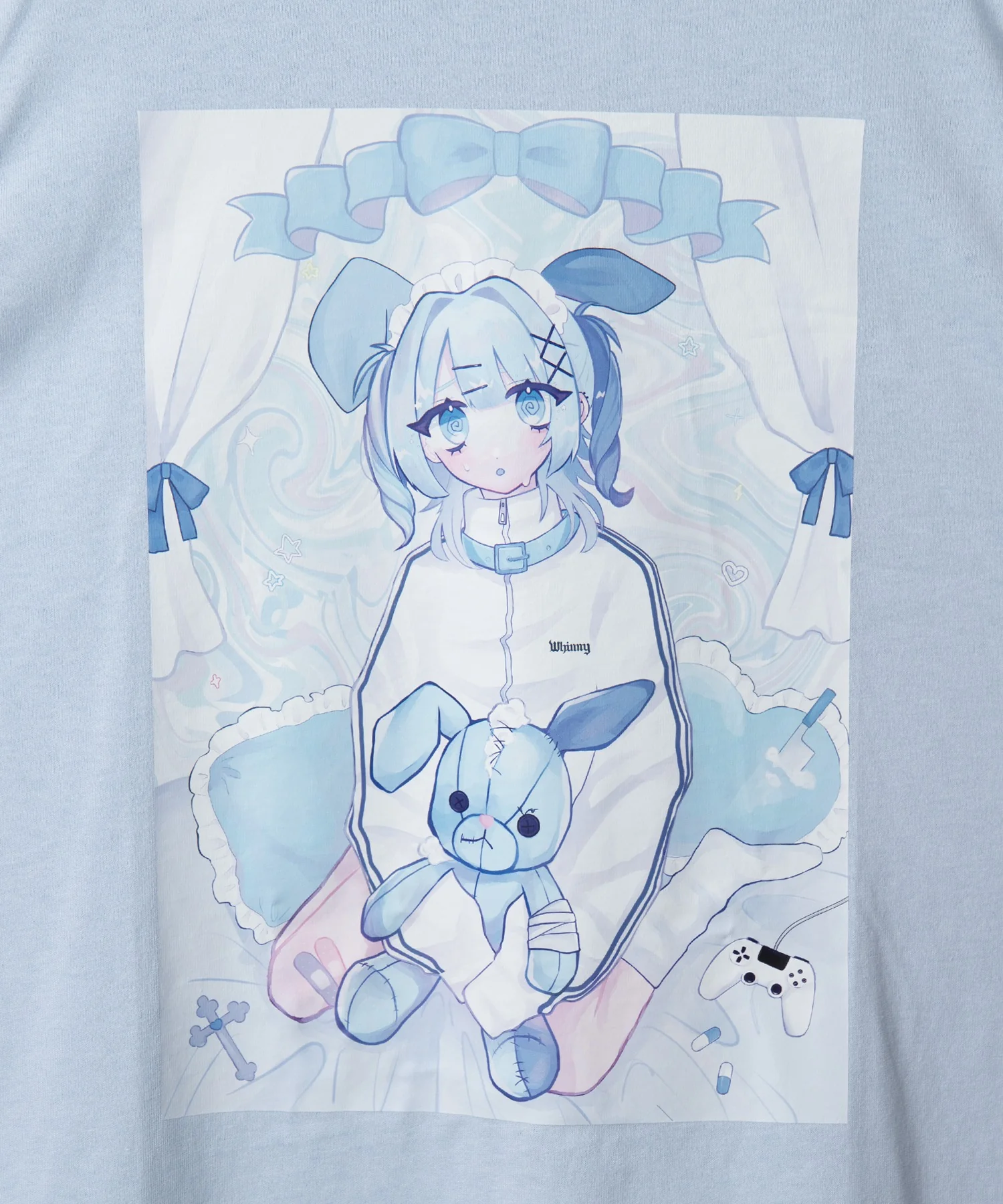 闇うさぎ擬人化ティー - Image 20