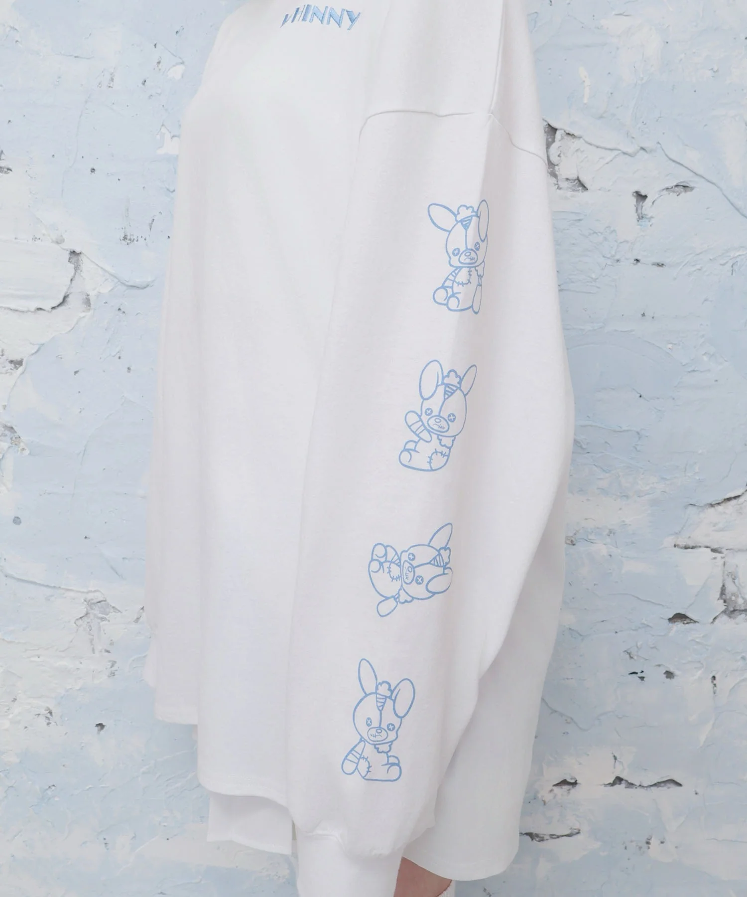 転がり系闇うさロンT - Image 10