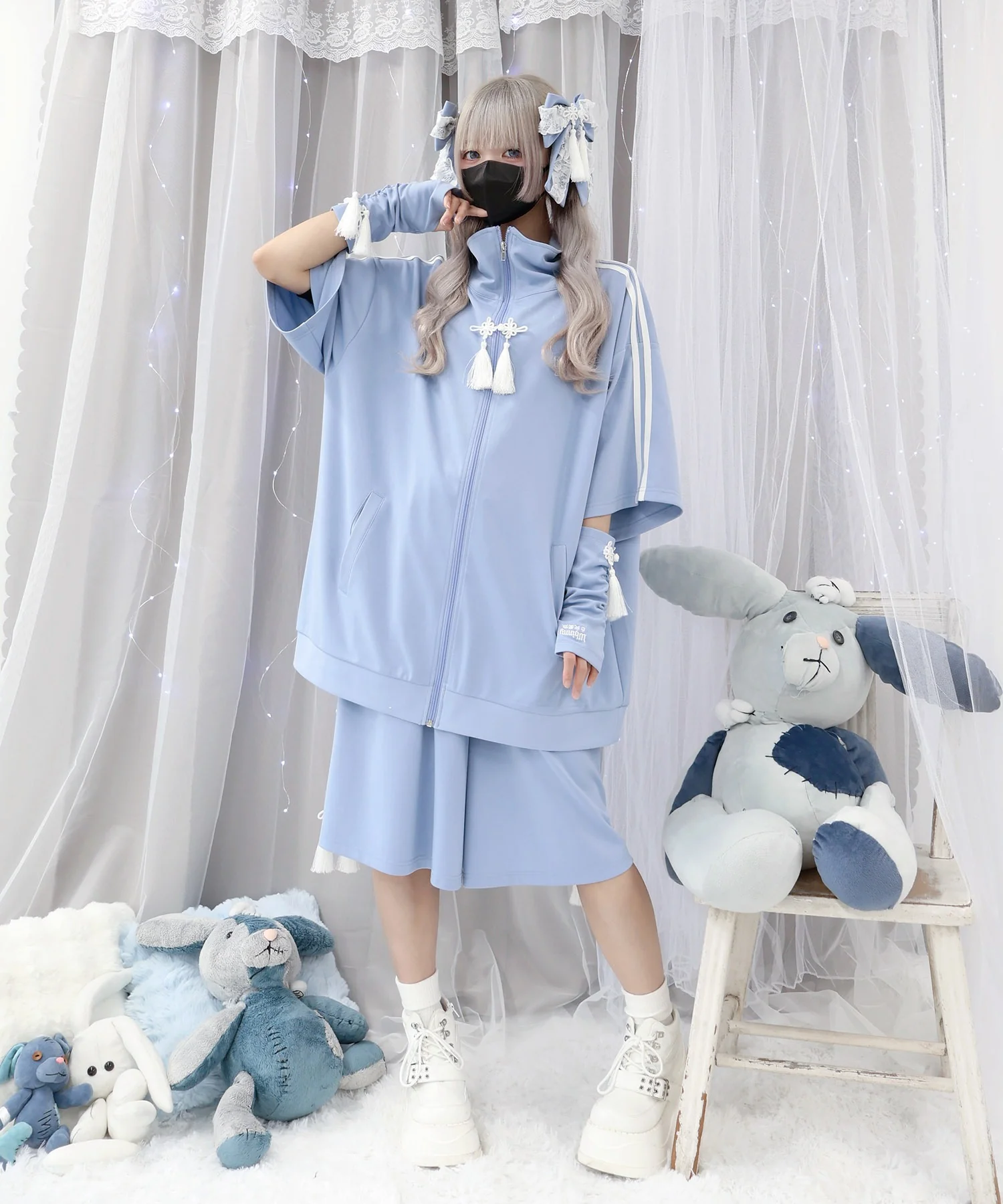 サマーカリスマニートパンダジャージ - Image 34