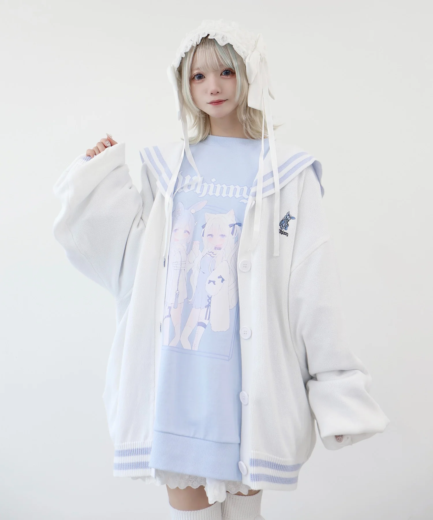 天才秀才クールな学生カーディガン - Image 38