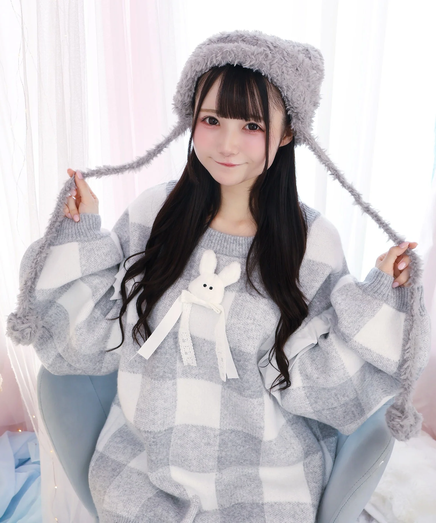 しらたまねこパンチ帽 - Image 14