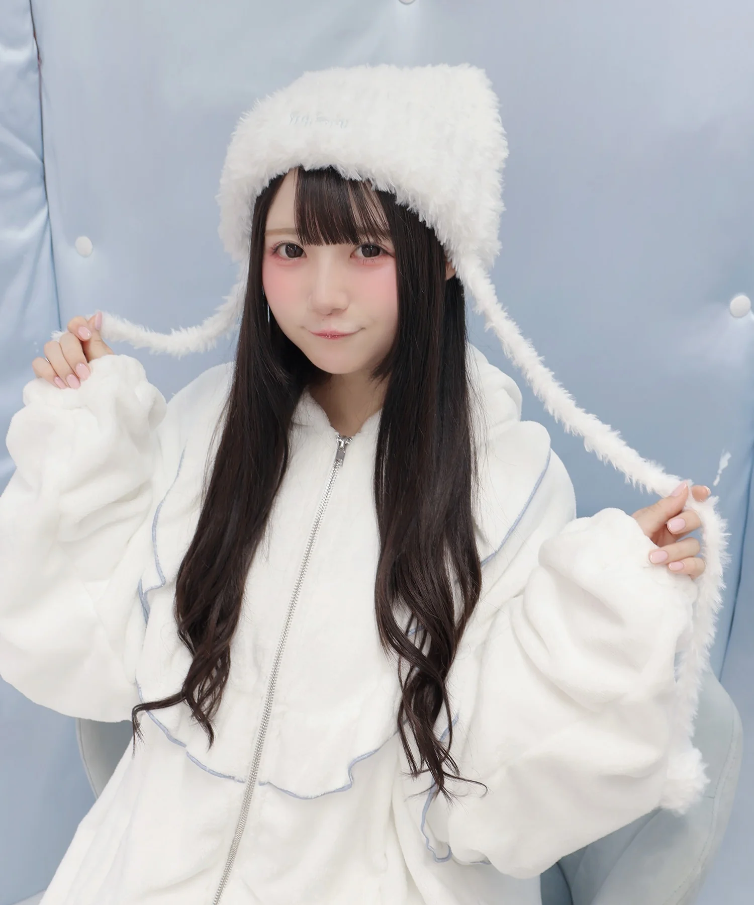 しらたまねこパンチ帽 - Image 6