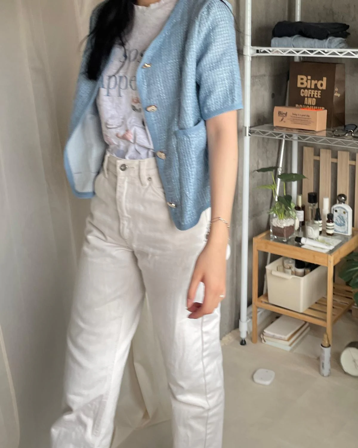 ツイードハーフスリーブジャケット - Image 25