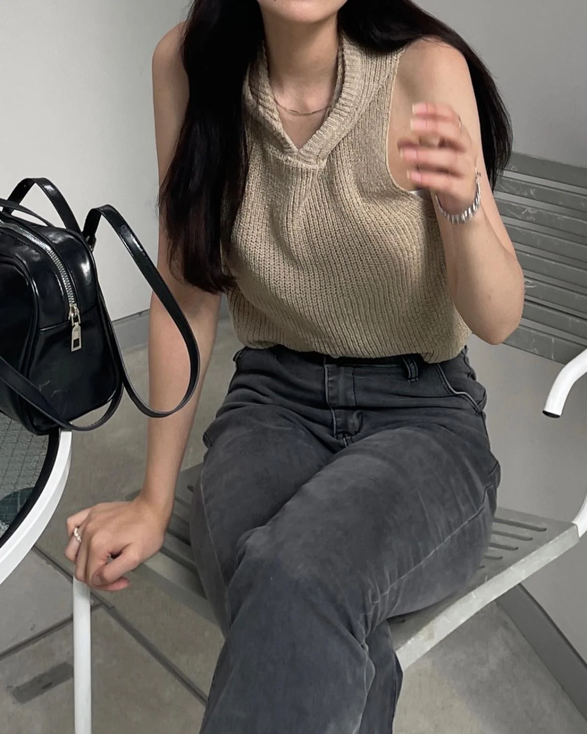 ノースリニットフーディ - Image 16