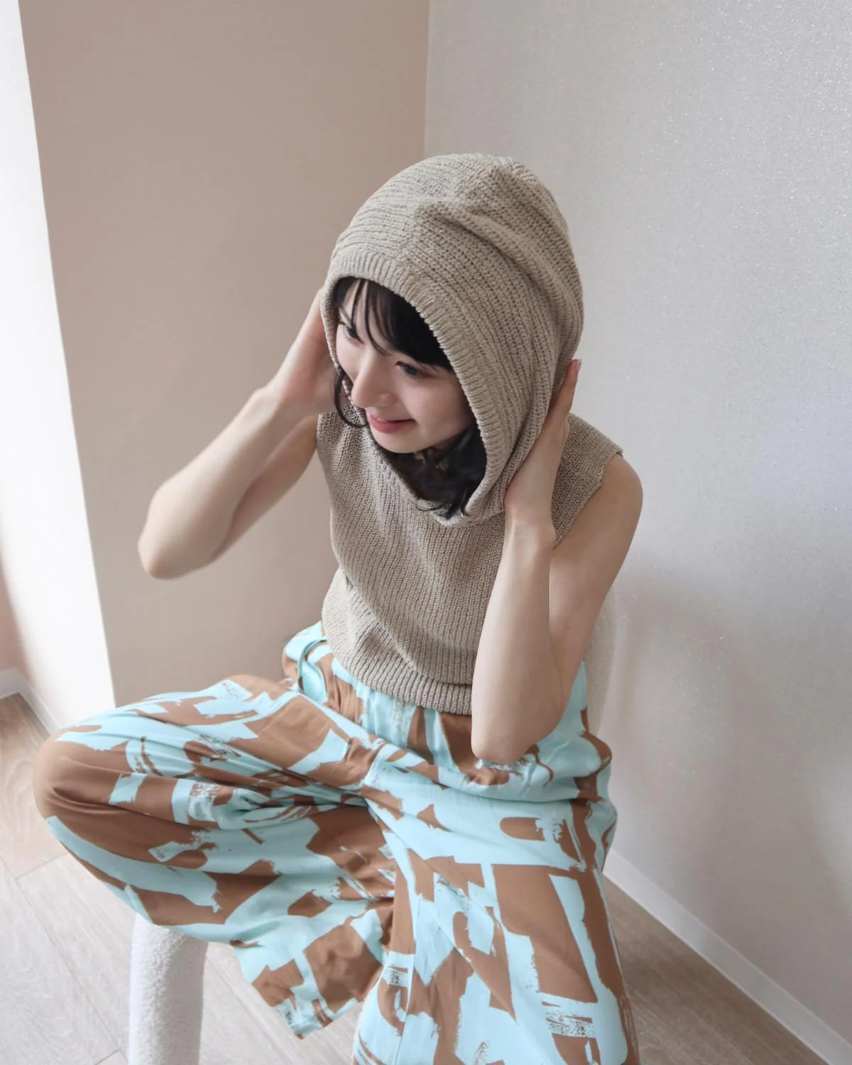 ノースリニットフーディ - Image 5