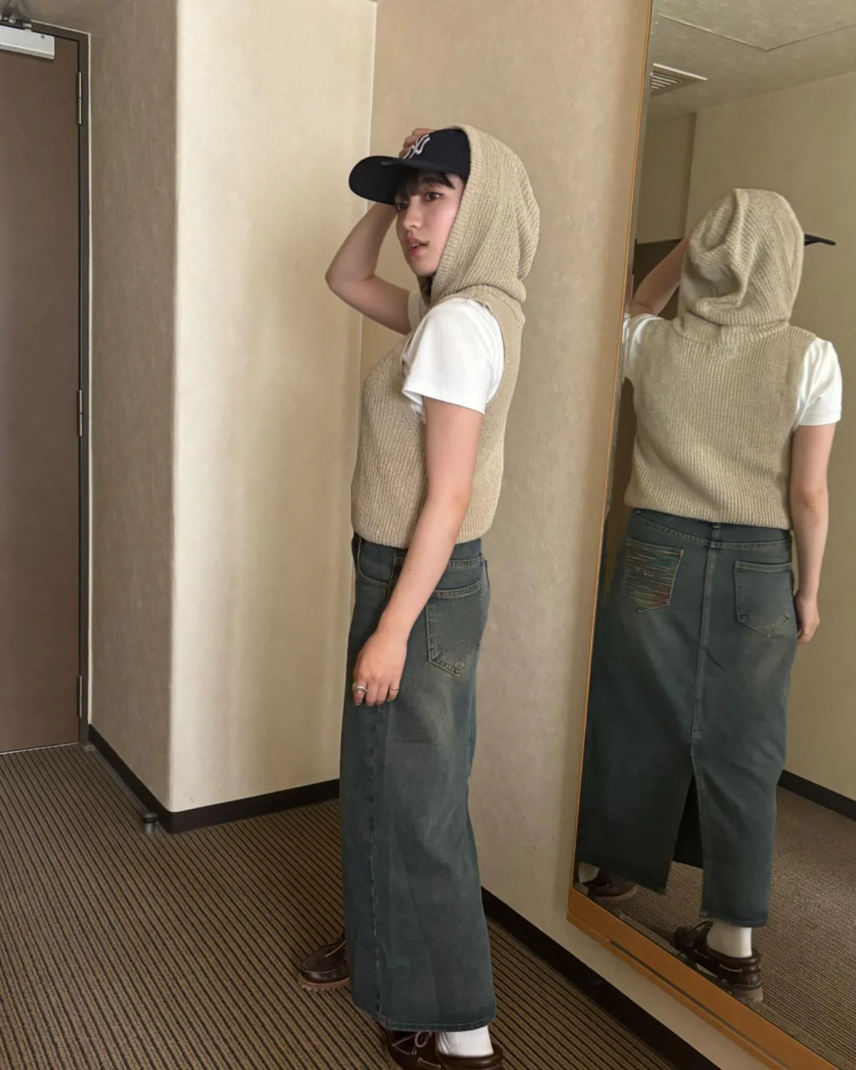 ノースリニットフーディ - Image 9