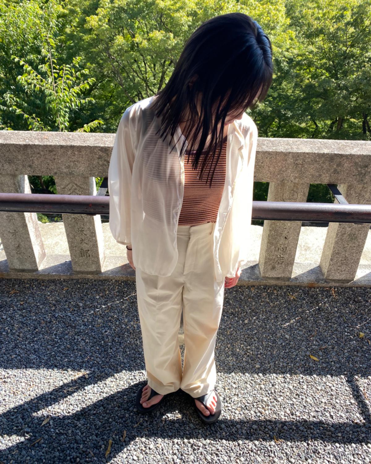 シアーノーカラーシャツ - Image 2