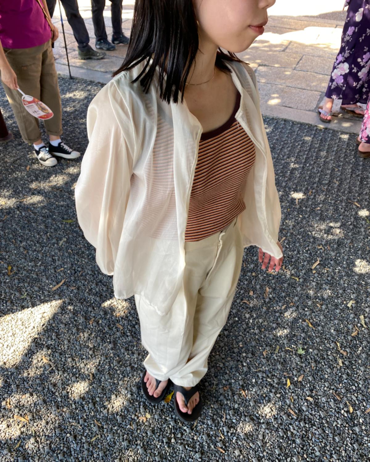 シアーノーカラーシャツ - Image 3