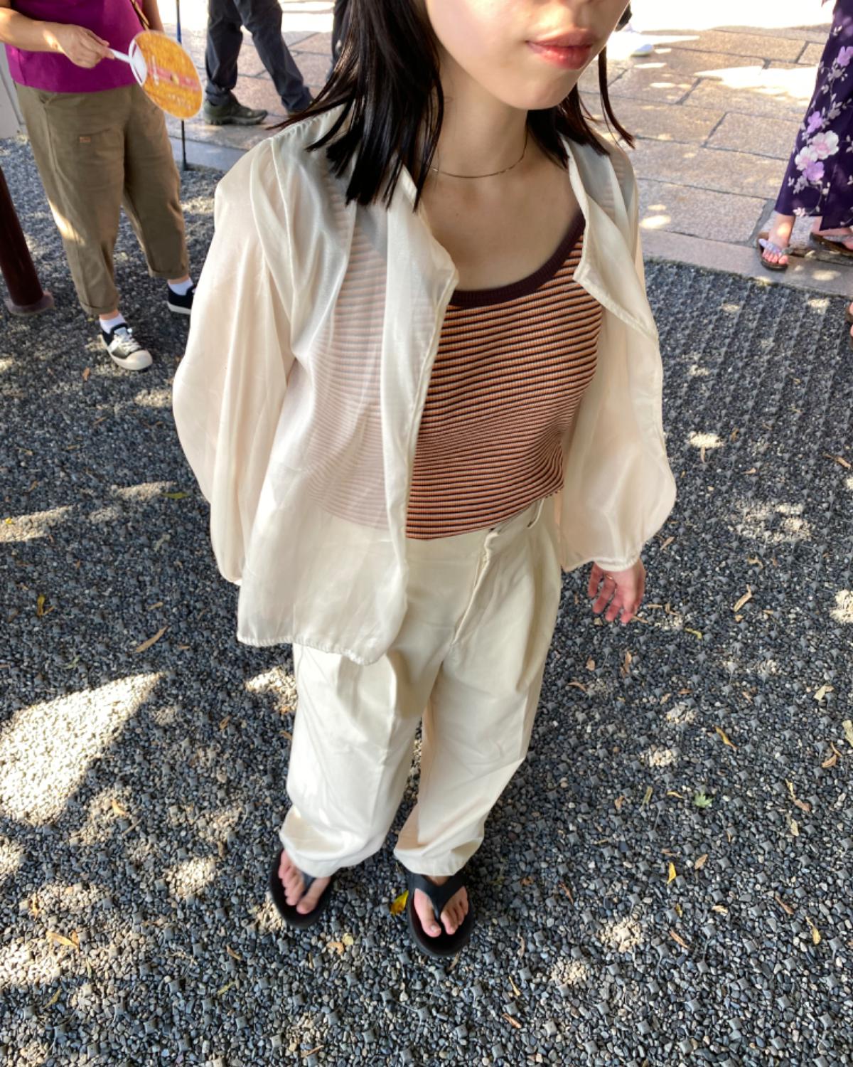 シアーノーカラーシャツ - Image 4